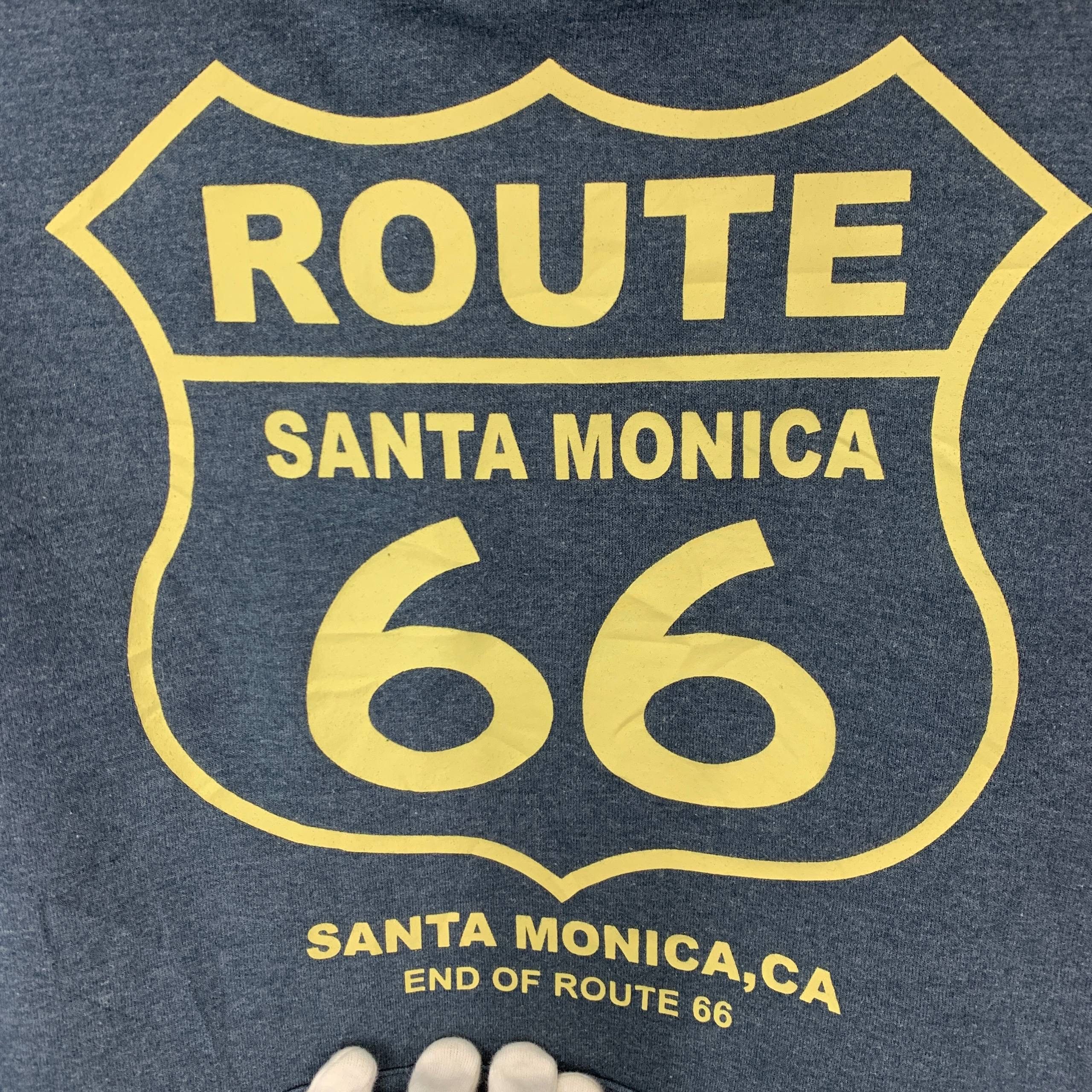 Gildan ROUTE 66 SANTA MONICA Hoodie Pullover #2570/U Size US M / EU 48-50 / 2 - 3 Thumbnail