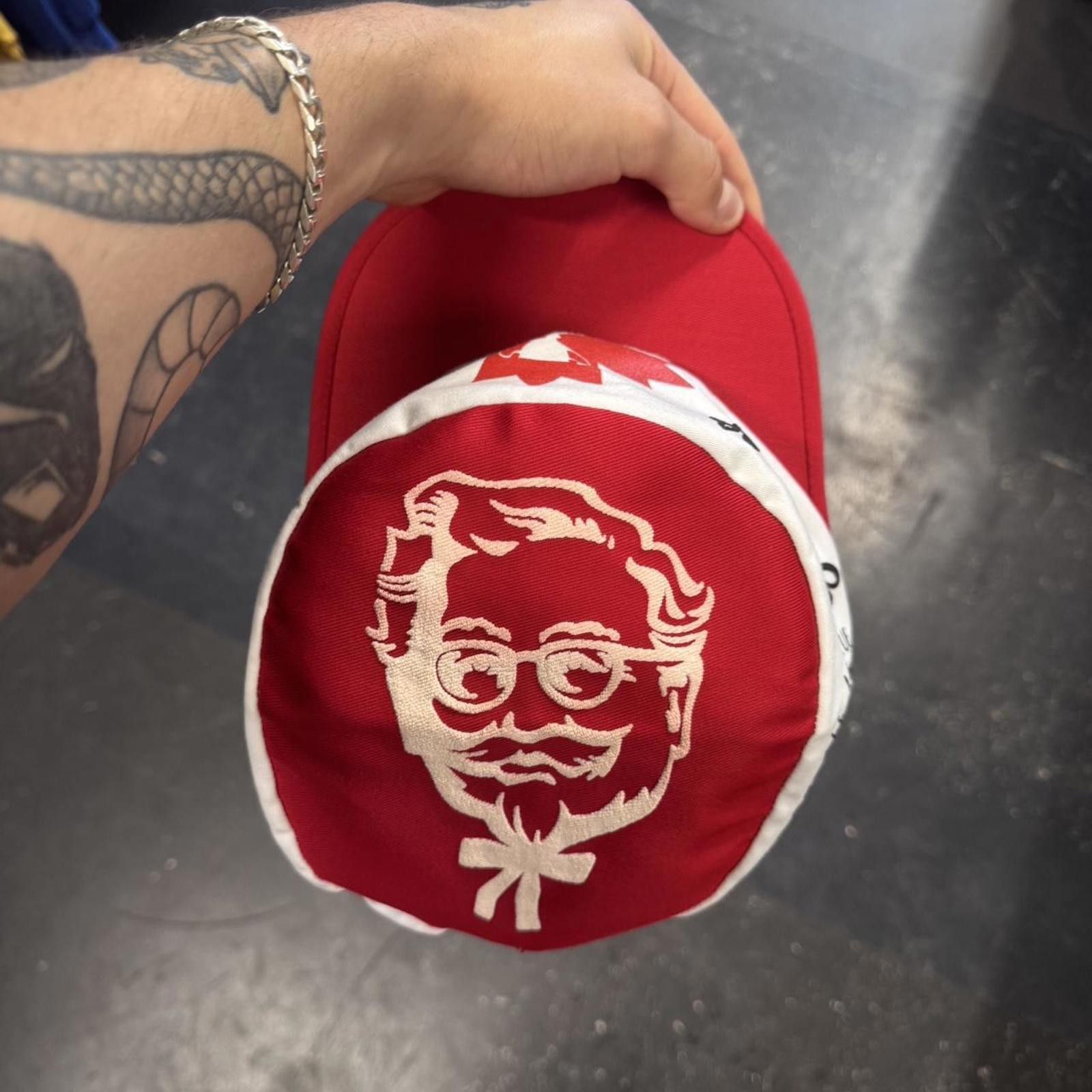 Vintage 1984 Edmonton CFL KFC Hat Size ONE SIZE - 6 Thumbnail