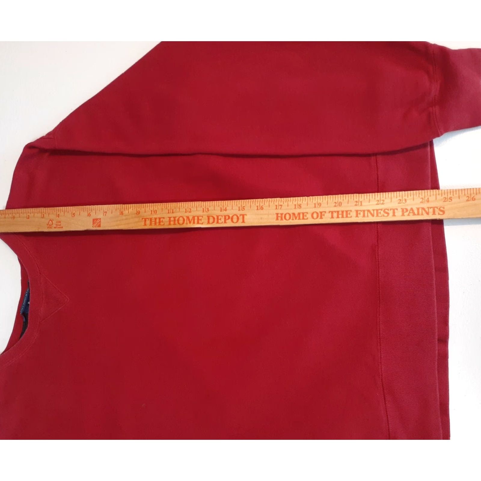 Ralph Lauren VINTAGE Ralph Lauren Golf Sweatshirt Pullover Mens L Red Zip Pockets Logo Casual Golf Size US L / EU 52-54 / 3 - 8 Thumbnail