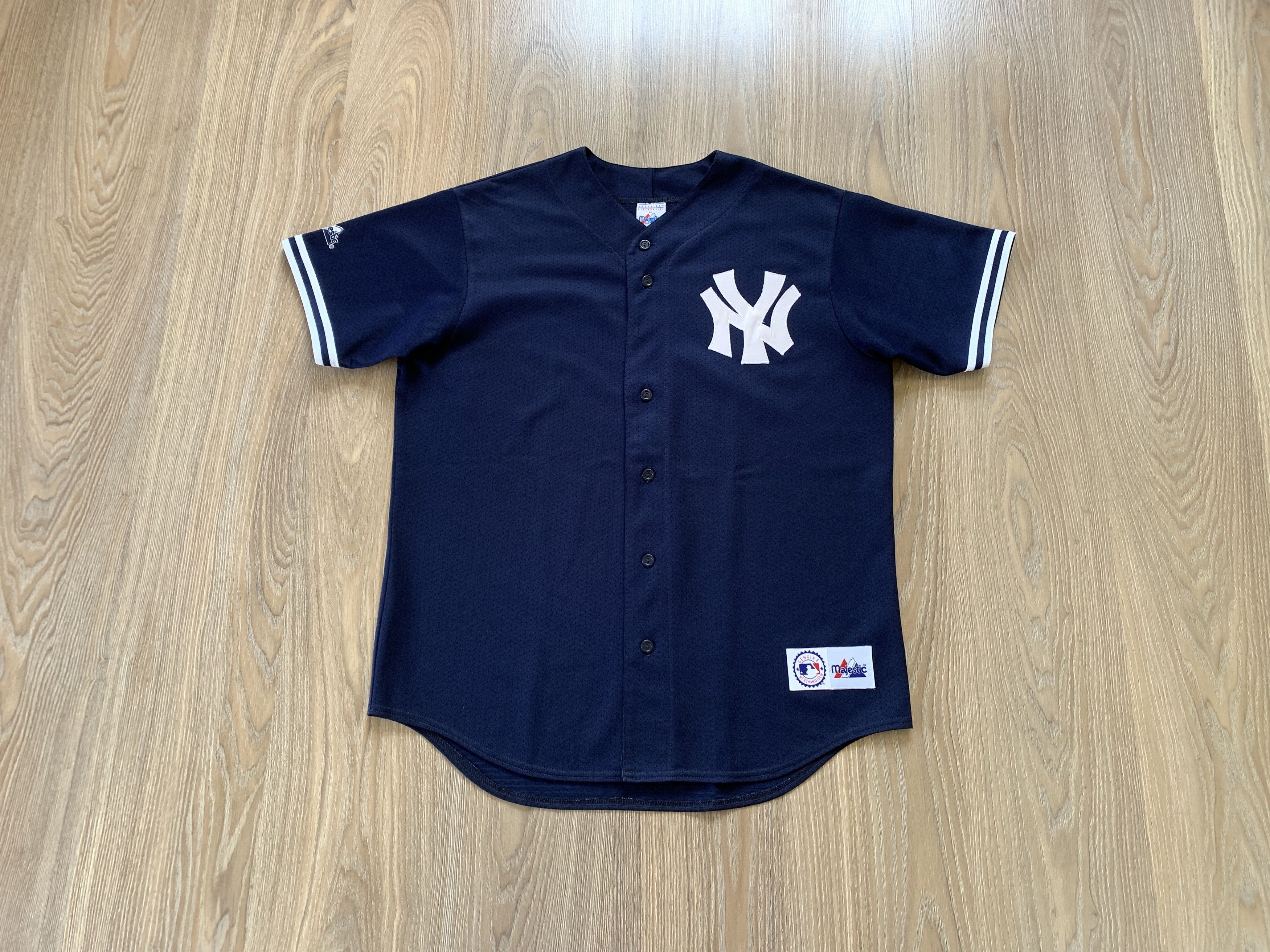 MLB × Majestic Vintage MLB Majestic New York Yankees Jersey Size US L / EU 52-54 / 3 - 1 Thumbnail