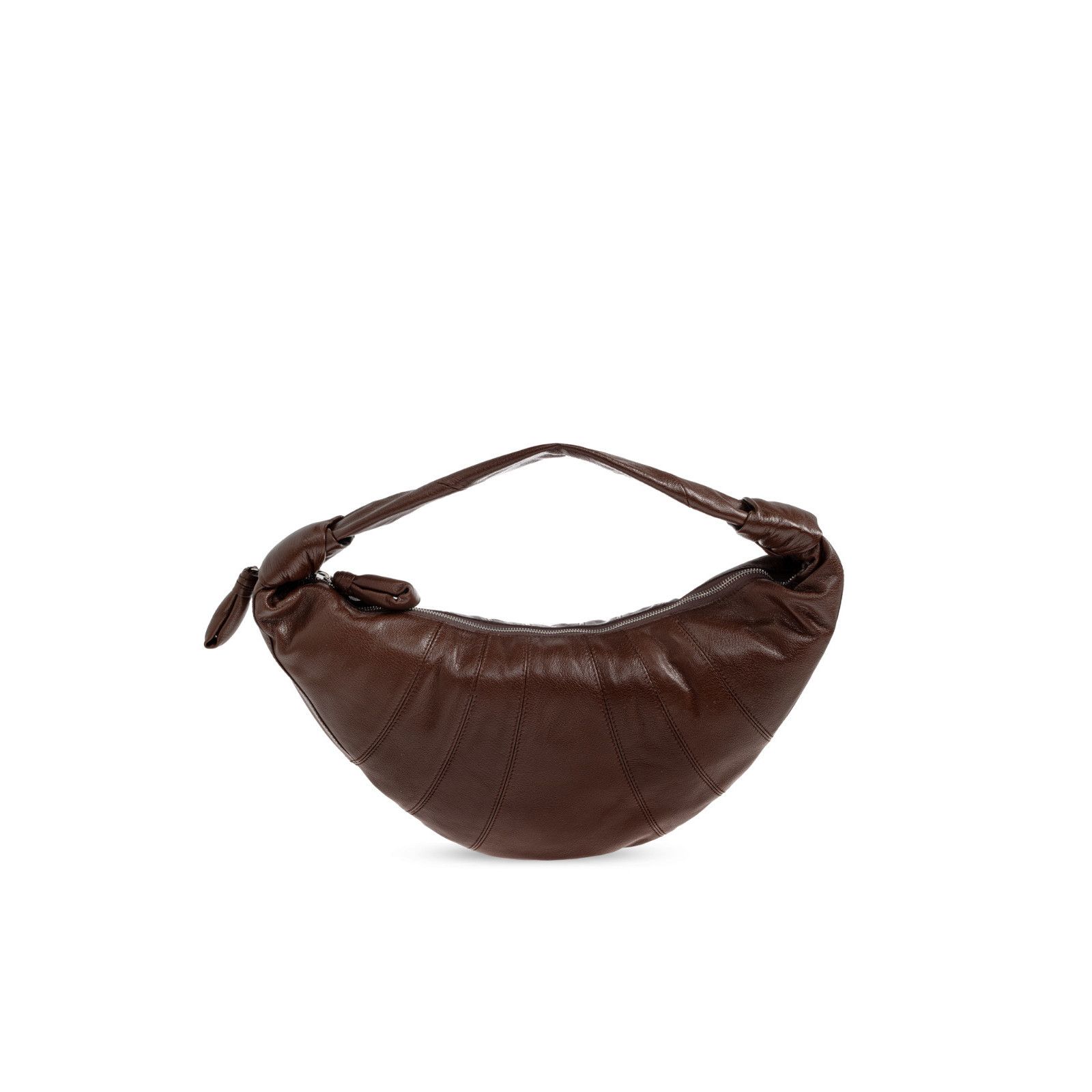 Lemaire Fortune Croissant Brown Top Handle Bag New & Authent