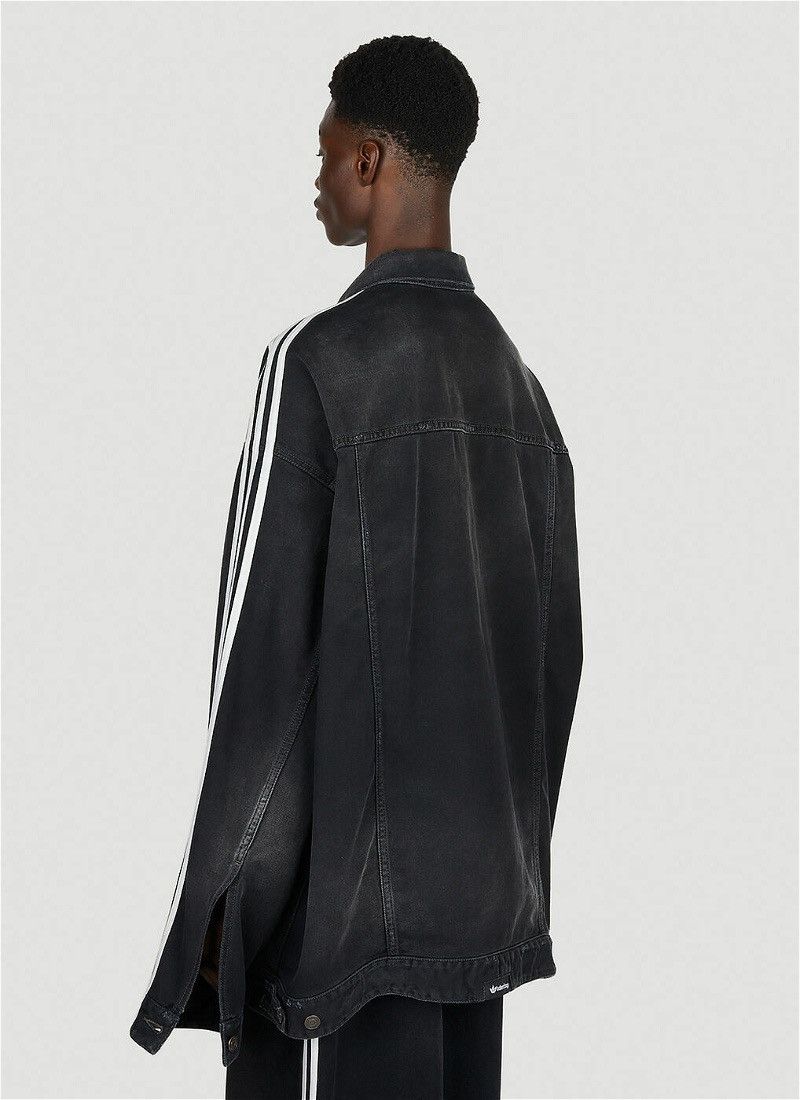 Adidas × Balenciaga 🍎RARE FIND🍎Balenciaga x Adidas Oversized Denim Jacket Size US M / EU 48-50 / 2 - 3 Thumbnail