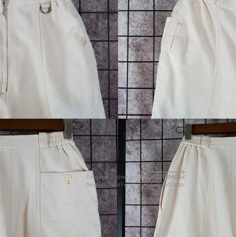 Dior Dior Pink Cotton Casual Pants for Women . Size 23" - 5 Thumbnail