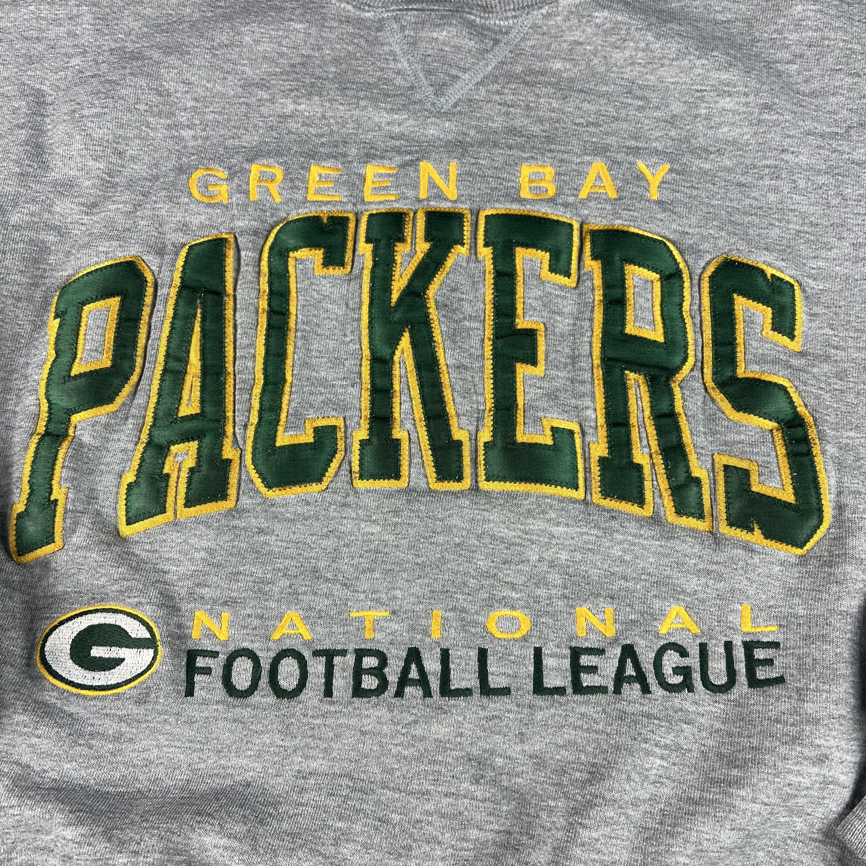 NFL × Russell Athletic × Vintage VTG Russell Green Bay Packers Sweatshirt Thrashed Crewneck Size US XL / EU 56 / 4 - 10 Thumbnail