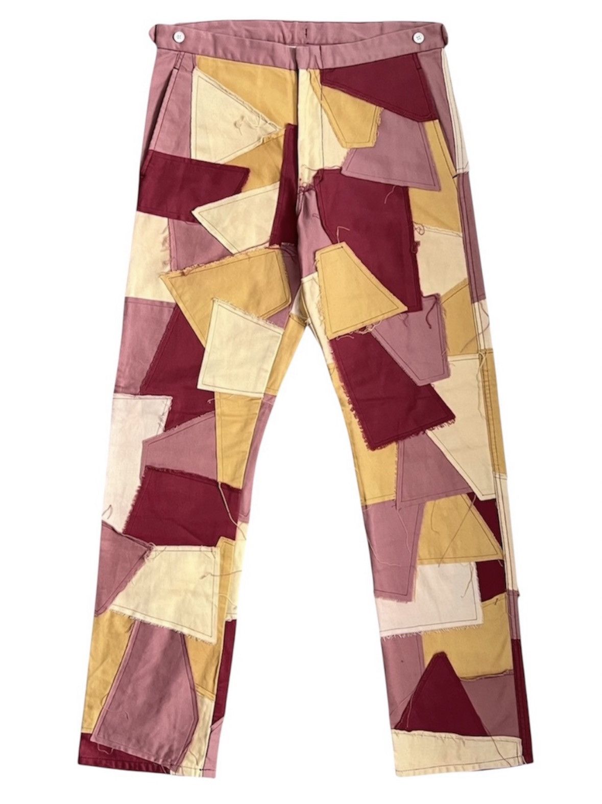 Comme des Garcons Homme Plus 1999 Comme Des Garcons Homme Plus Runway Patchwork Pants Size US 33 - 1 Thumbnail