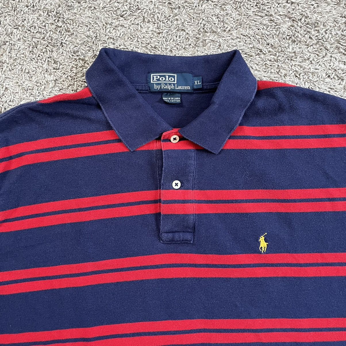 Polo Ralph Lauren 🔴Polo Ralph Lauren Shirt Size XL Stripes Short Sleeves Size US L / EU 52-54 / 3 - 2 Thumbnail