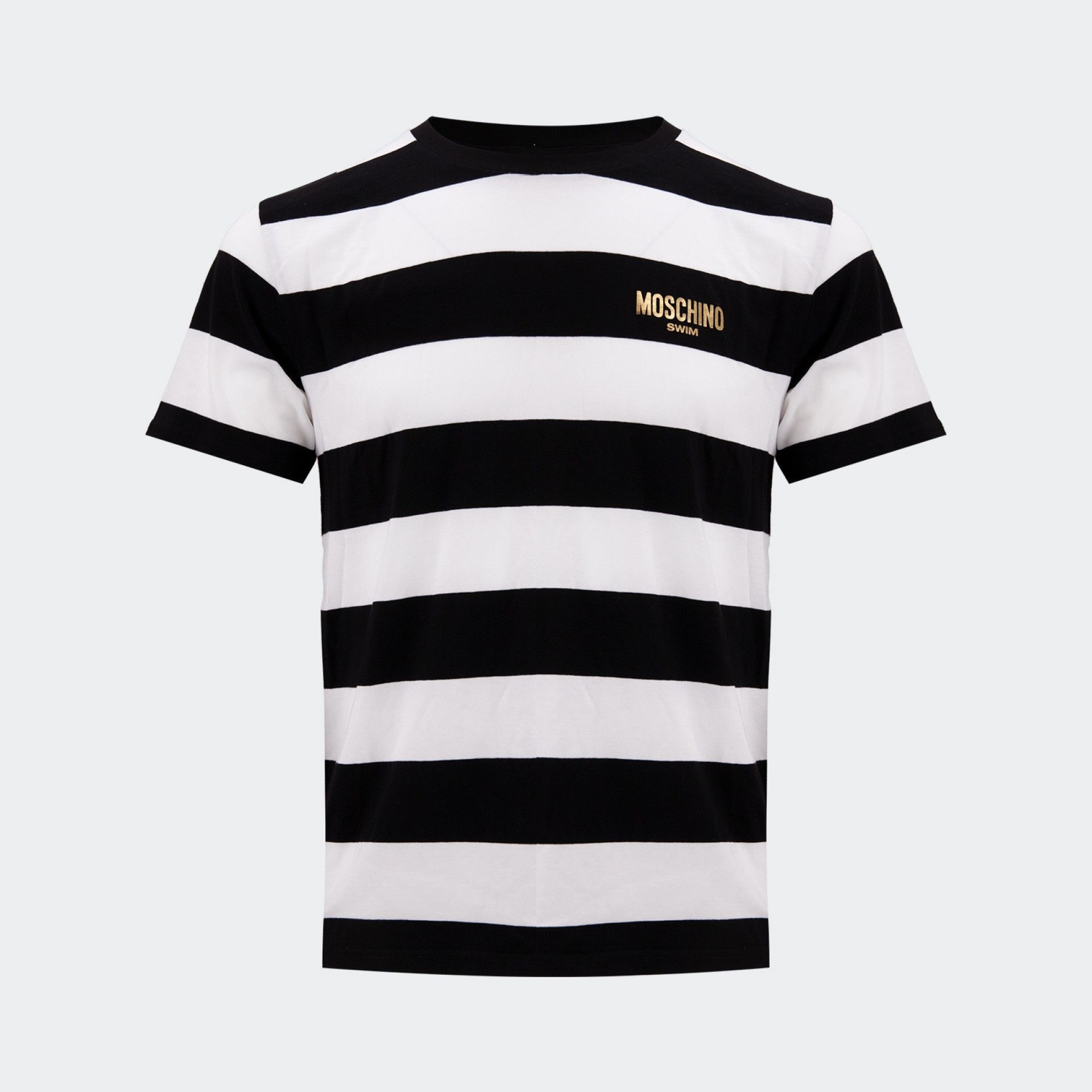 Moschino o1y0225 Logo T-Shirt in Black/White Size US XS / EU 42 / 0 - 1 Thumbnail