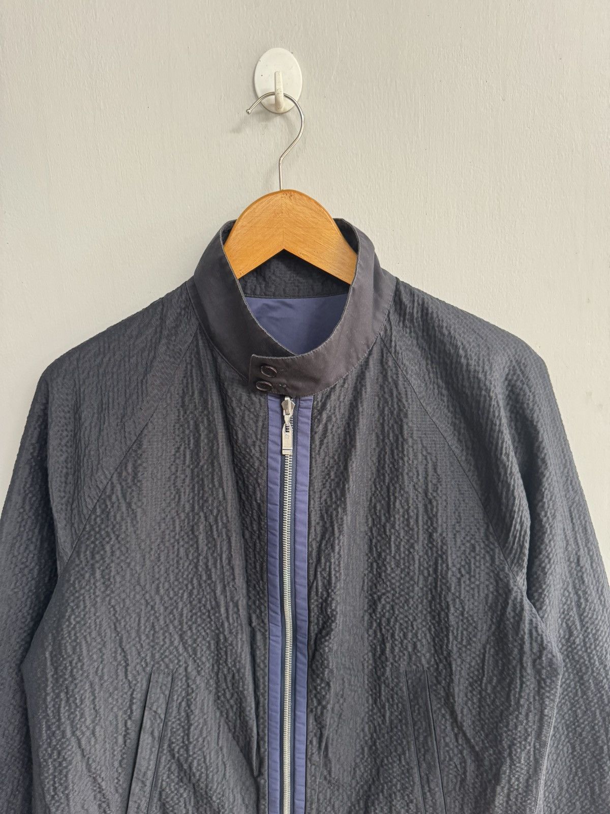 Balenciaga (12SS) BALENCIAGA PARIS CUTTON SILK LINEN REVERSIBLE JACKET Size US M / EU 48-50 / 2 - 2 Thumbnail