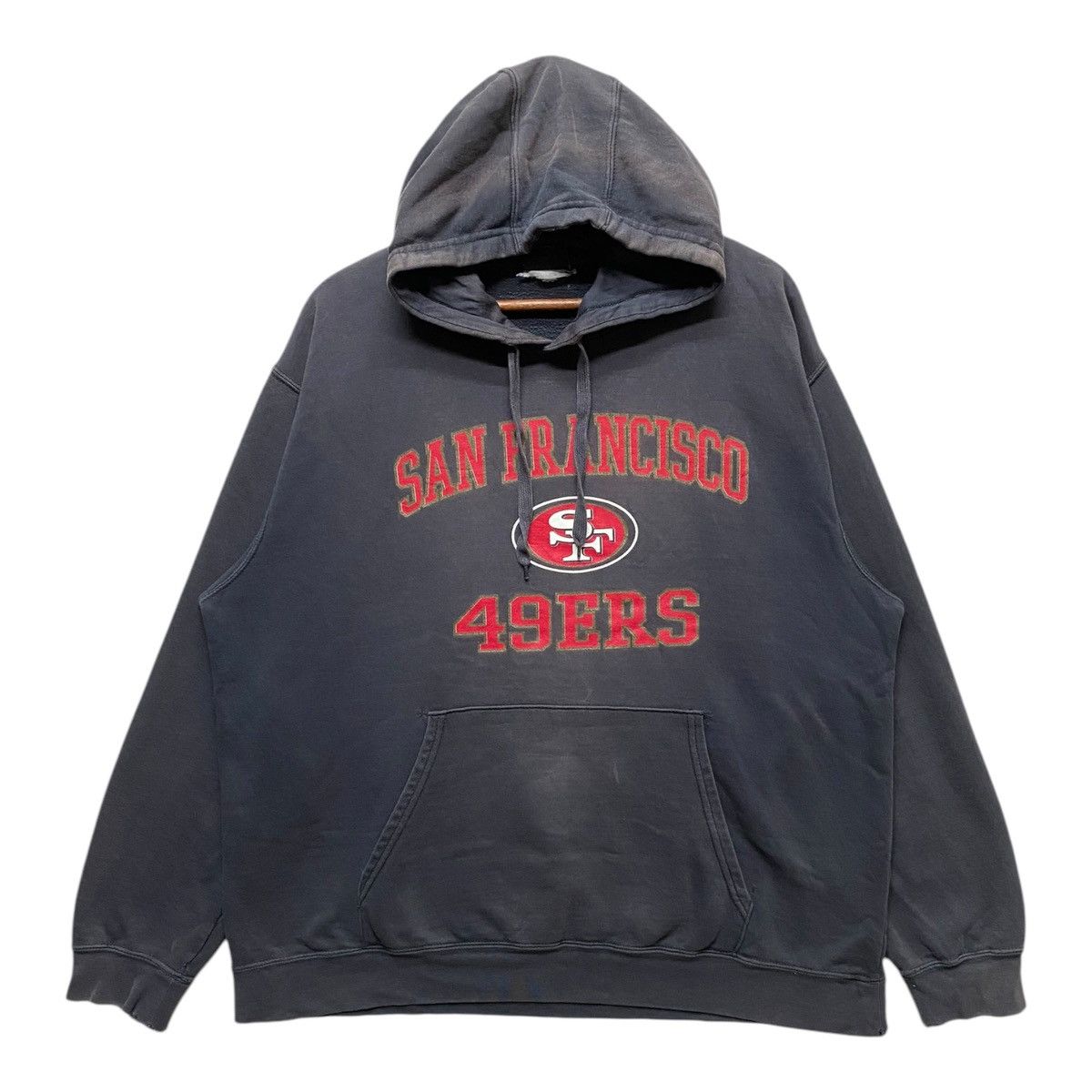 Vintage San Francisco 49ERS Hoodie NFL Pullover Size XL - Main Image
