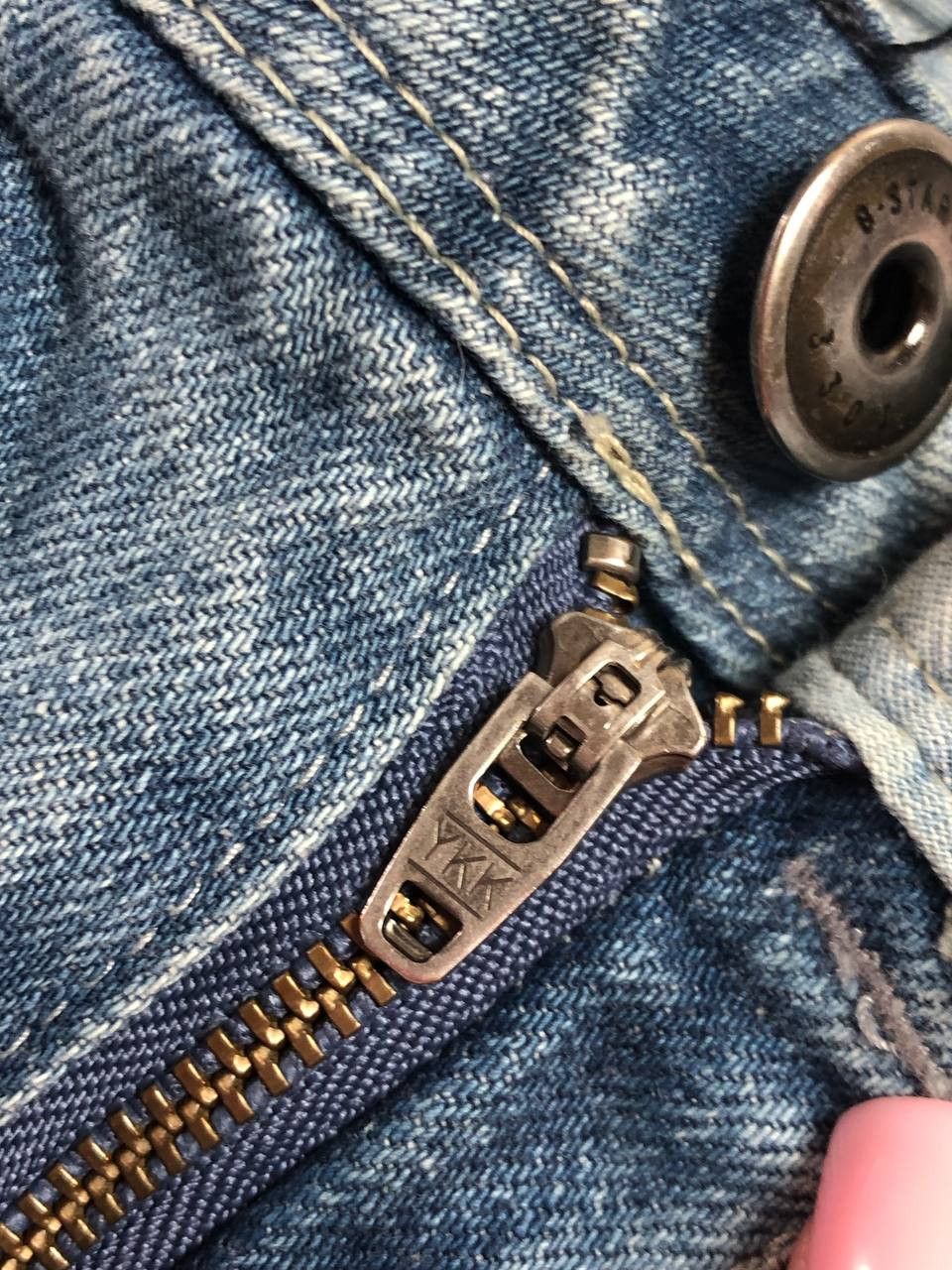 G-Star × Vintage Vintage Jeans Faded Wide Japanese Hype Size 24" / US 00 / IT 34 - 7 Thumbnail