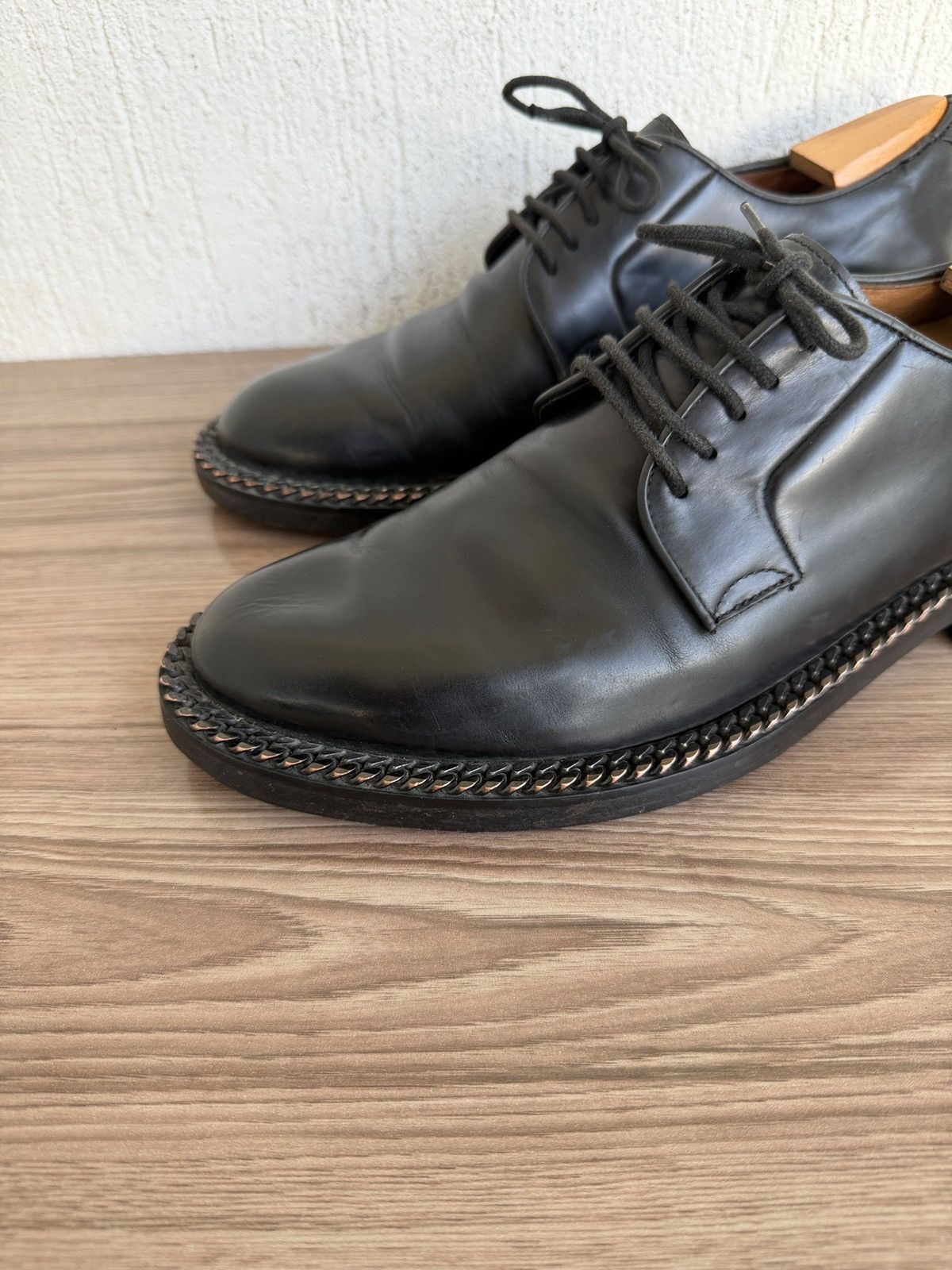 Raf Simons 🕷️ss12 chain derby Size US 9 / EU 42 - 5 Thumbnail