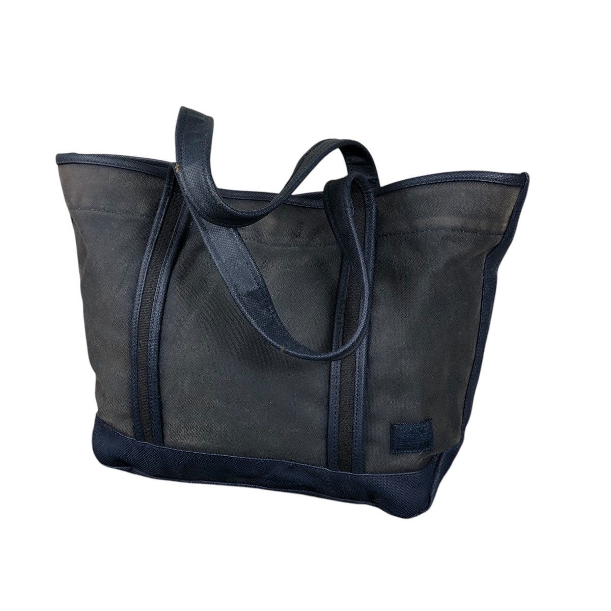 Japanese Brand 📌Vintage Porter Made in Japan Tote Bag Duck Canvas Detroit Size ONE SIZE - 7 Thumbnail