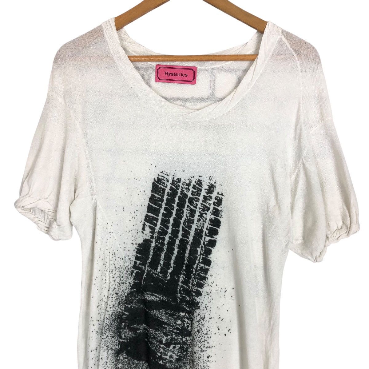 Hysteric Glamour Vintage Hysteric Glamour Kickback Mesh Top Pleated Shirt Size ONE SIZE - 12 Thumbnail