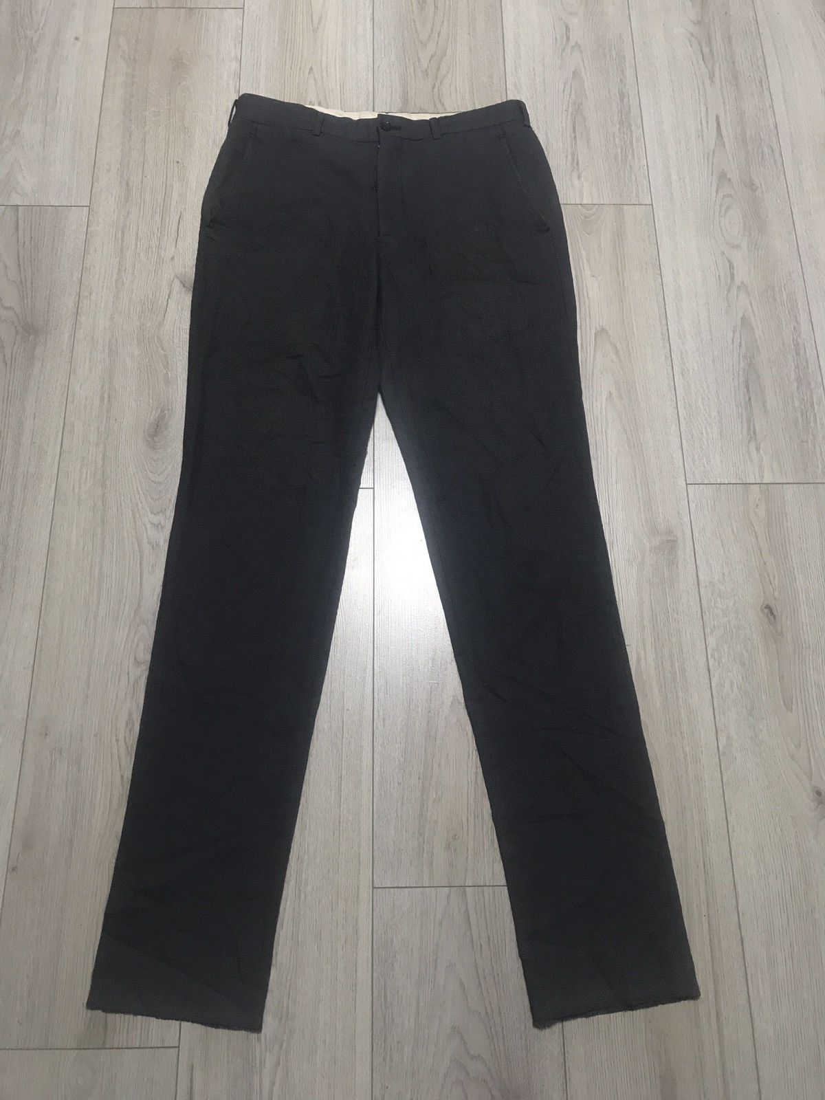 Comme des Garcons Homme × Comme des Garcons Homme Plus × Junya Watanabe PF-P025 Comme Des Garçons Casual Pants M prinstripe trousers Size US 32 / EU 48 - 1 Thumbnail