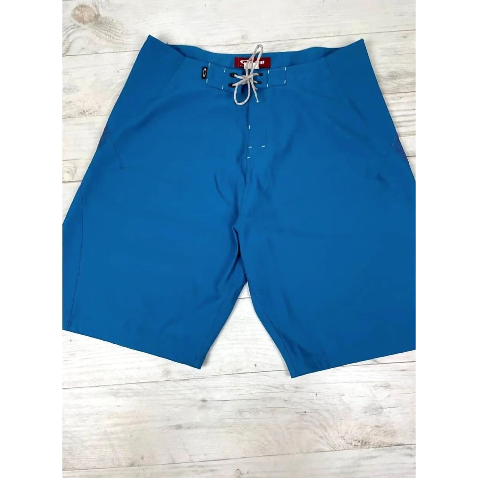 Oakley VINTAGE Oakley Shorts Board Men 38 Blue 00s Surf Swimming Board Shorts Men 38 Blue Oakley Vintage Size US 38 / EU 54 - 4 Thumbnail