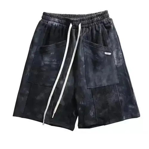 Japanese Brand 20SS Indigo Union Japan Mable Printed Shorts Size US 32 / EU 48 - 1 Thumbnail