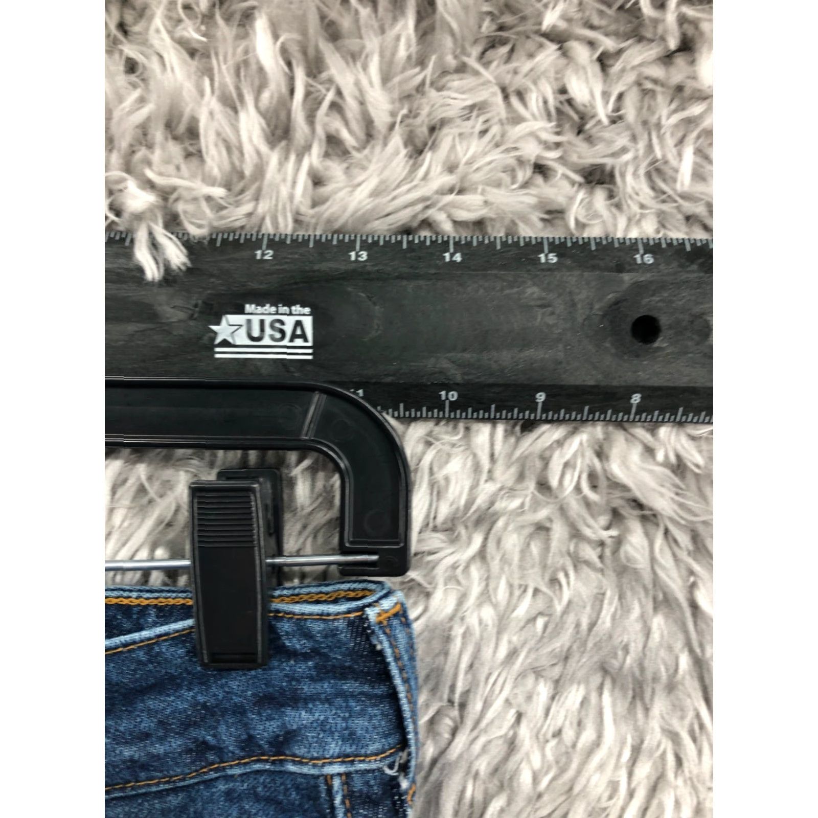 H&M H&M Capri Jeans Size 6 Womens Mid Dark Wash Blue Denim Capris, 5-Pocket, Belt Loops, Zip, Button, Logo, Cotton, Regular Rise Size 28" / US 6 / IT 42 - 2 Thumbnail