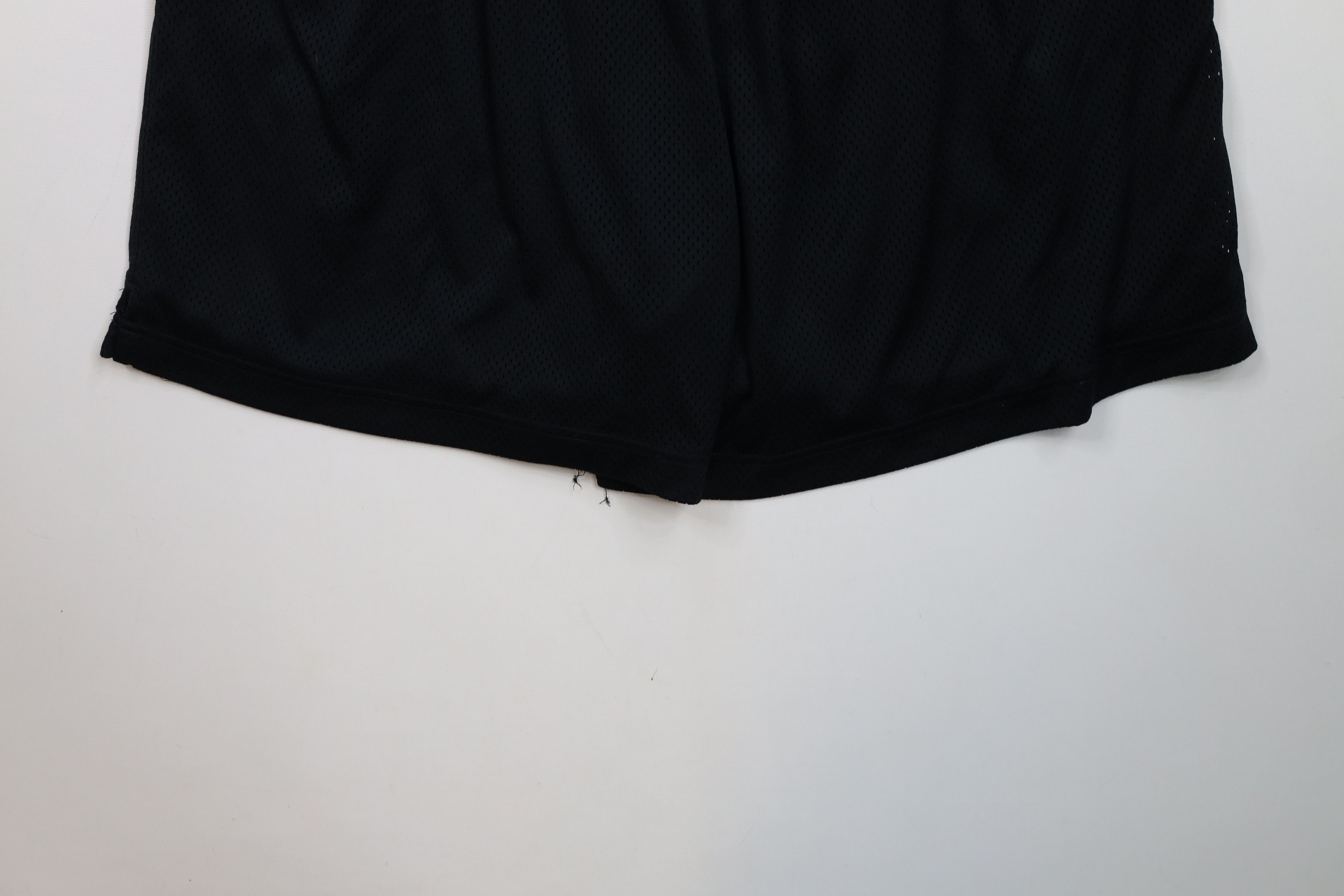 Nike × Vintage Nike Oversized Travis Scott Mini Swoosh Fly Mesh Shorts Size 34" / US 12 / IT 48 - 13 Thumbnail