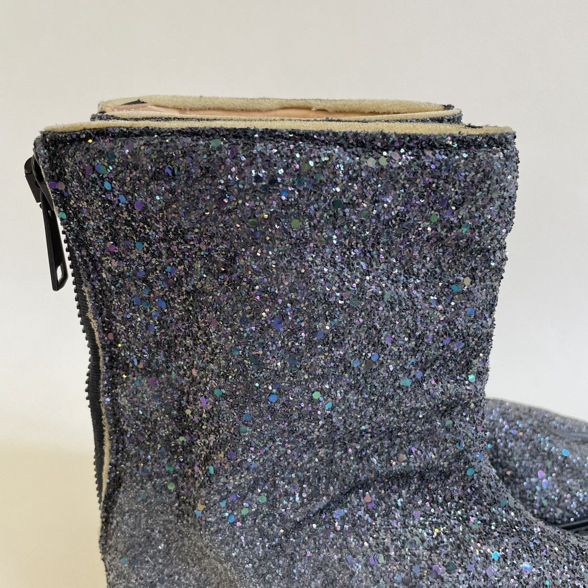 Maison Margiela A/W 19 Glitter Hunter Tabi Boots Size US 7 / IT 37 - 12 Thumbnail