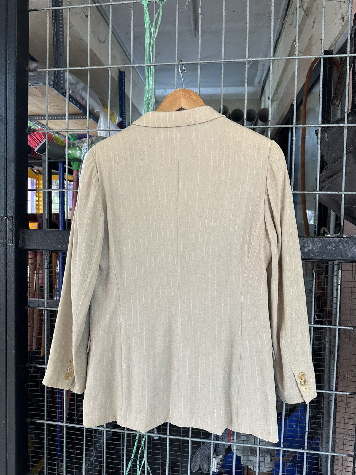 Burberry Burberry Prorsum Cream Blazer Jacket (Woman) Size US M / EU 48-50 / 2 - 6 Thumbnail