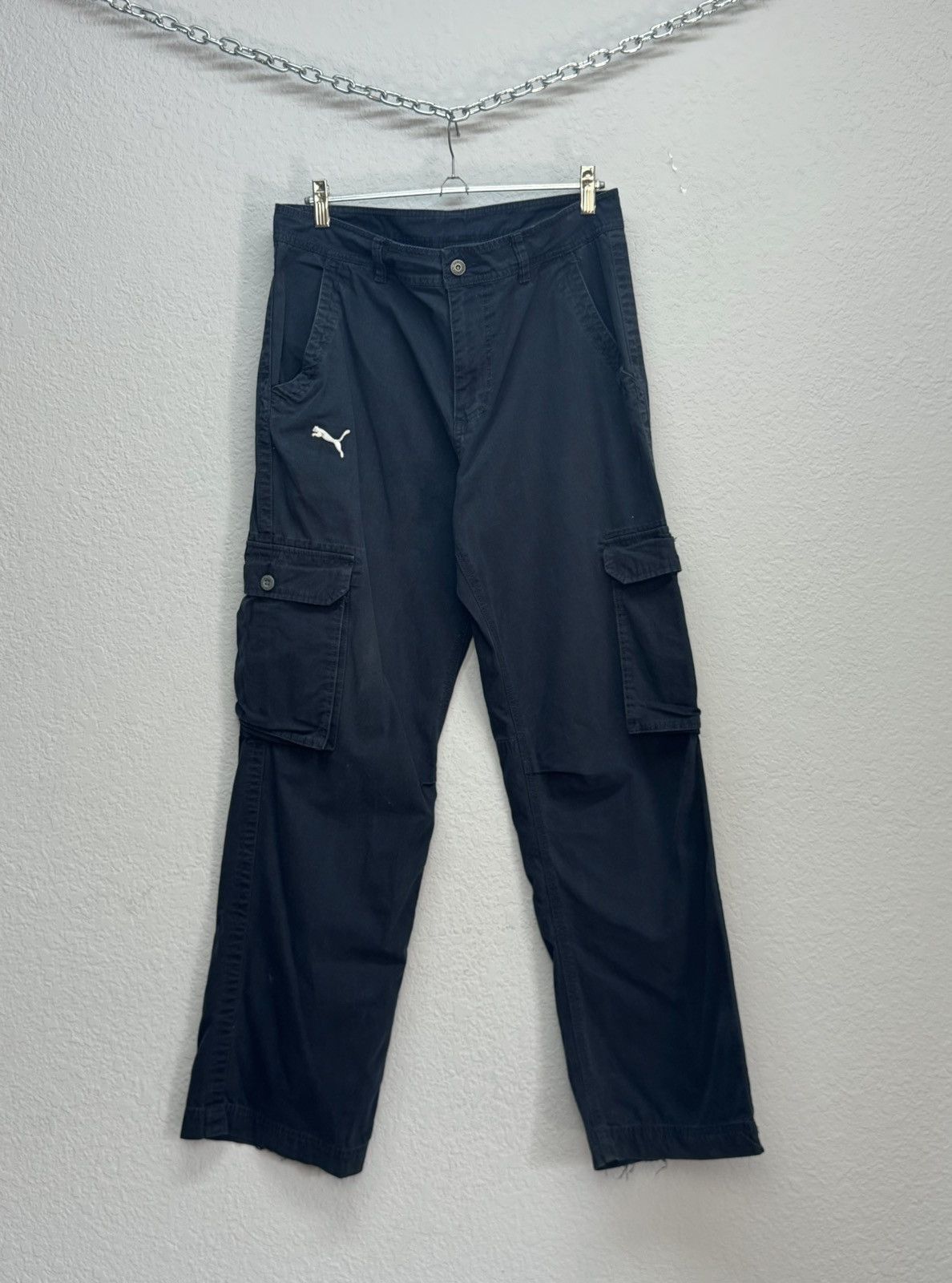 Puma Vintage Cargo Puma Bontage Baggy Japan Tornado y2K diesel Size US 32 / EU 48 - 13 Thumbnail