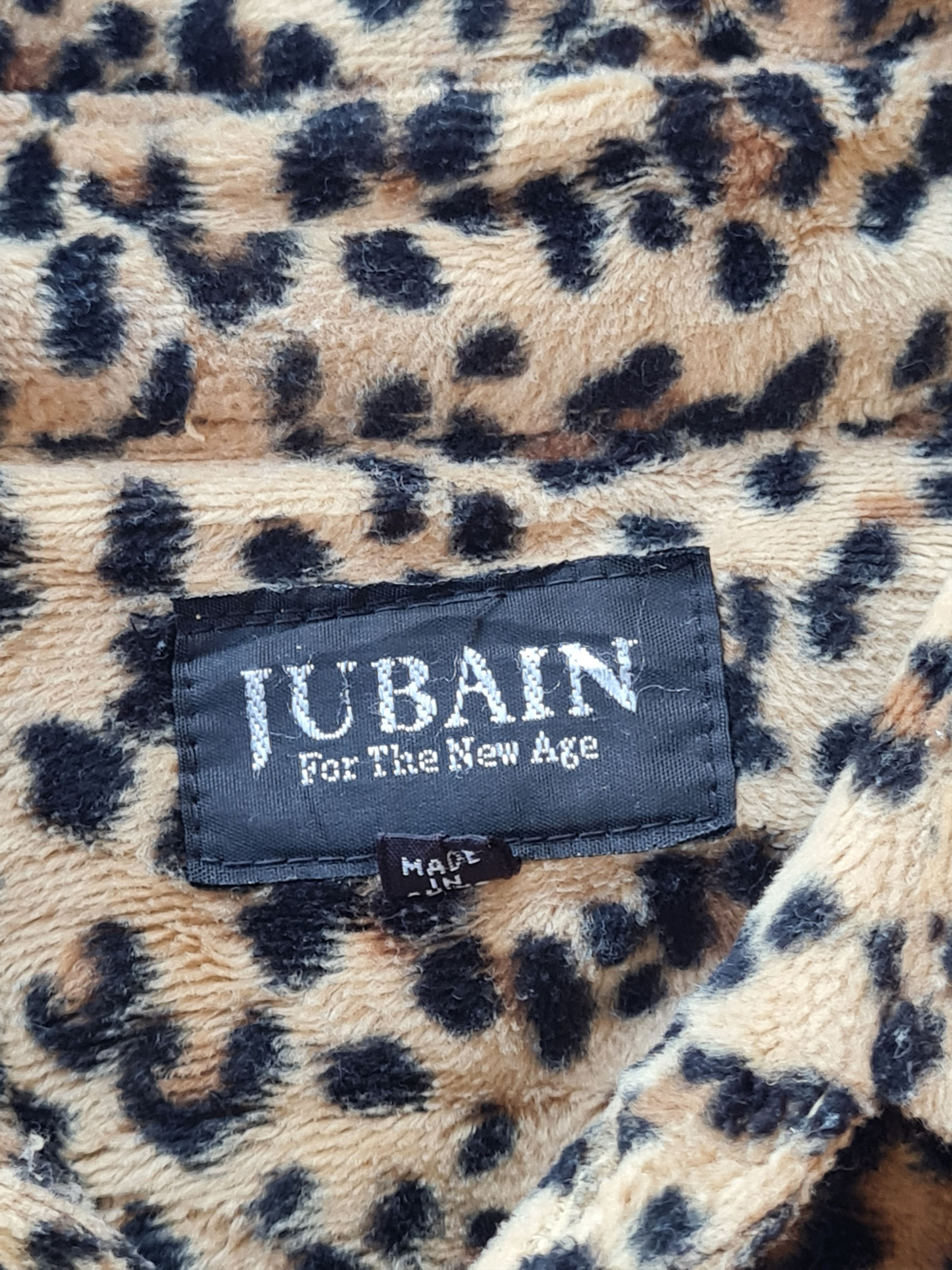 Japanese Brand × Vintage Vintage Jubain Jacket Cheetah Design Size L / US 10 / IT 46 - 6 Thumbnail