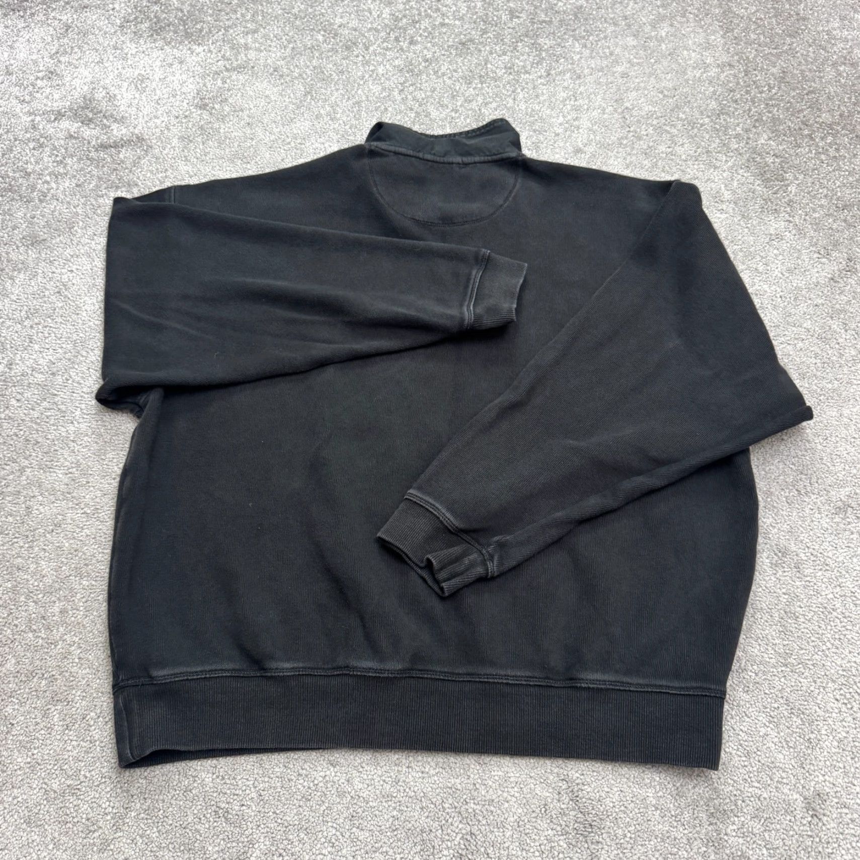Tommy Bahama Tommy Bahama Sweatshirt Mens XL Black 1/4 Zip Pullover Knit Cotton Relaxed Logo Marlin Outdoor Athleisure shirt/hoodie style Size US XL / EU 56 / 4 - 2 Thumbnail