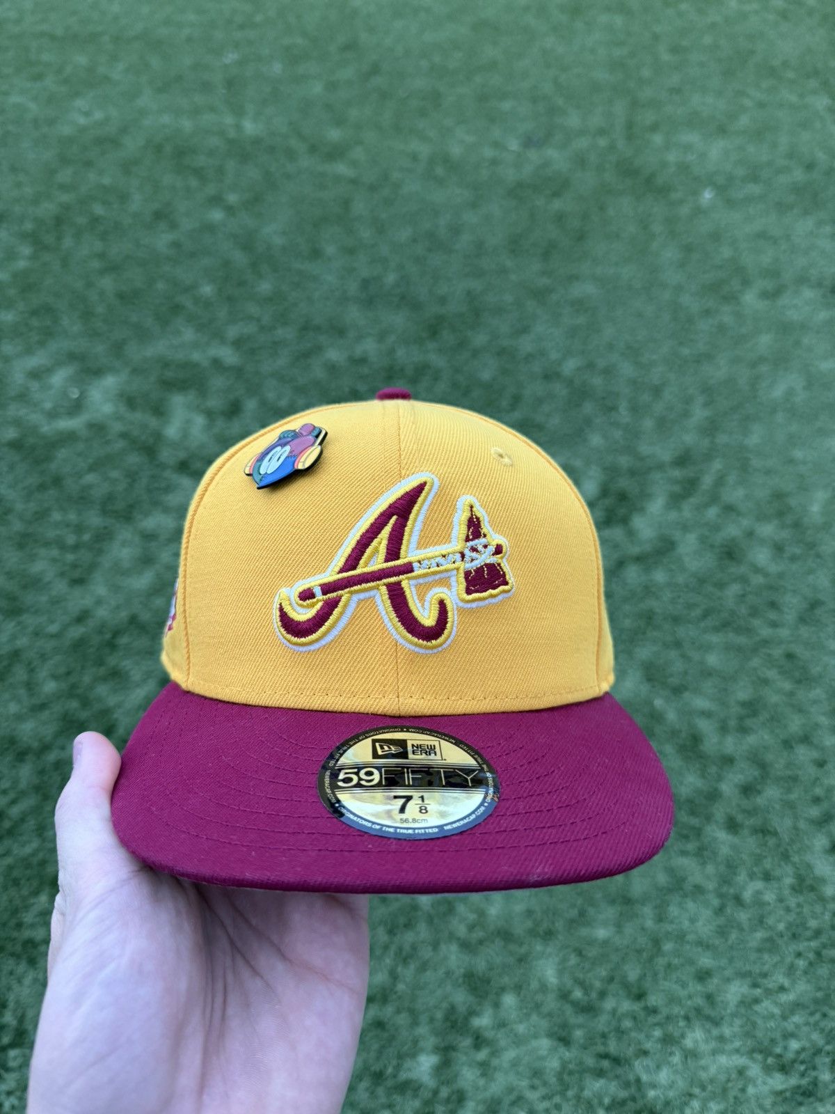 Hat Club New Era 59Fifty Hat Club Atlanta Braves Size ONE SIZE - 2 Thumbnail