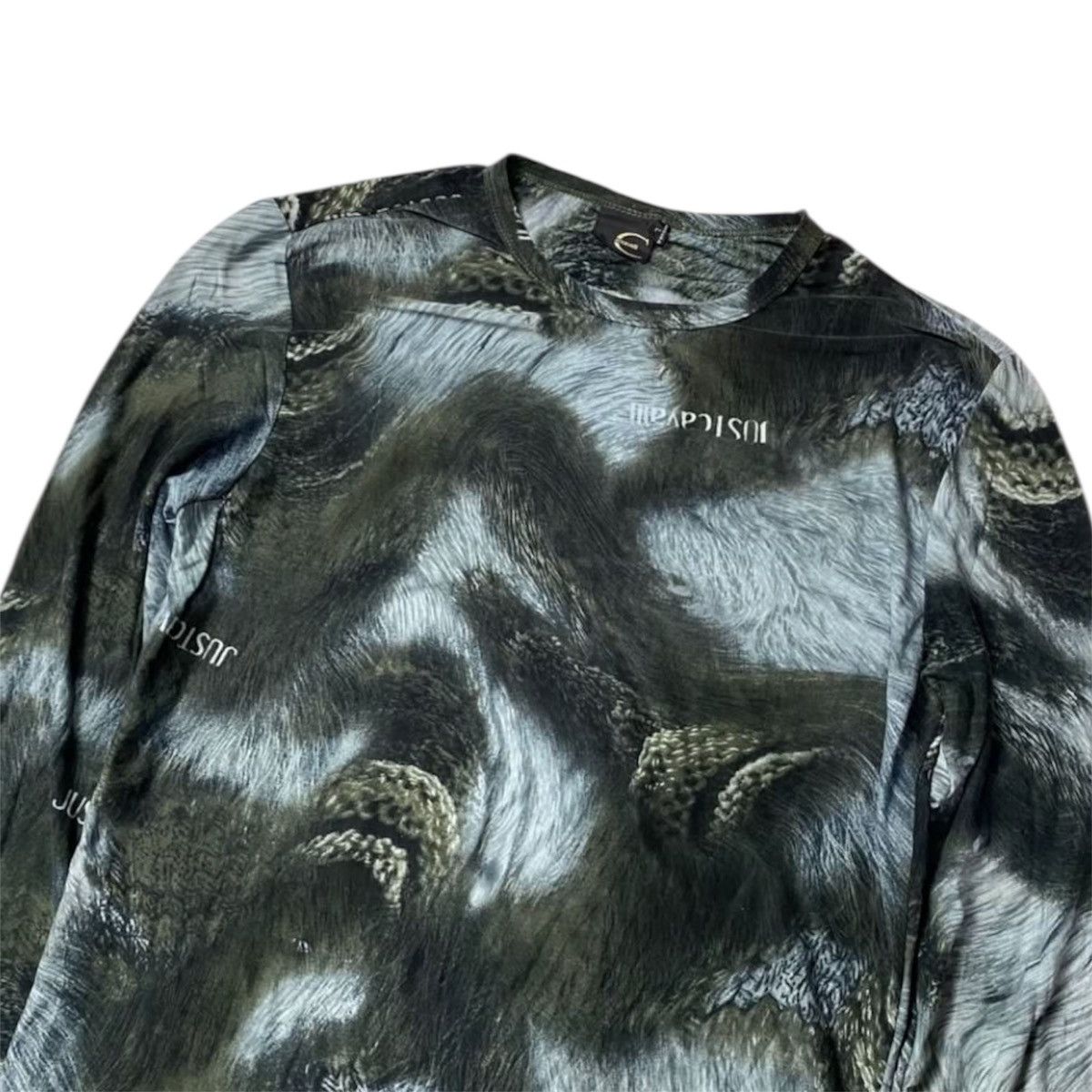 Just Cavalli × Roberto Cavalli × Vintage Just Cavalli by Roberto Cavalli Long Sleeve Size US L / EU 52-54 / 3 - 3 Thumbnail