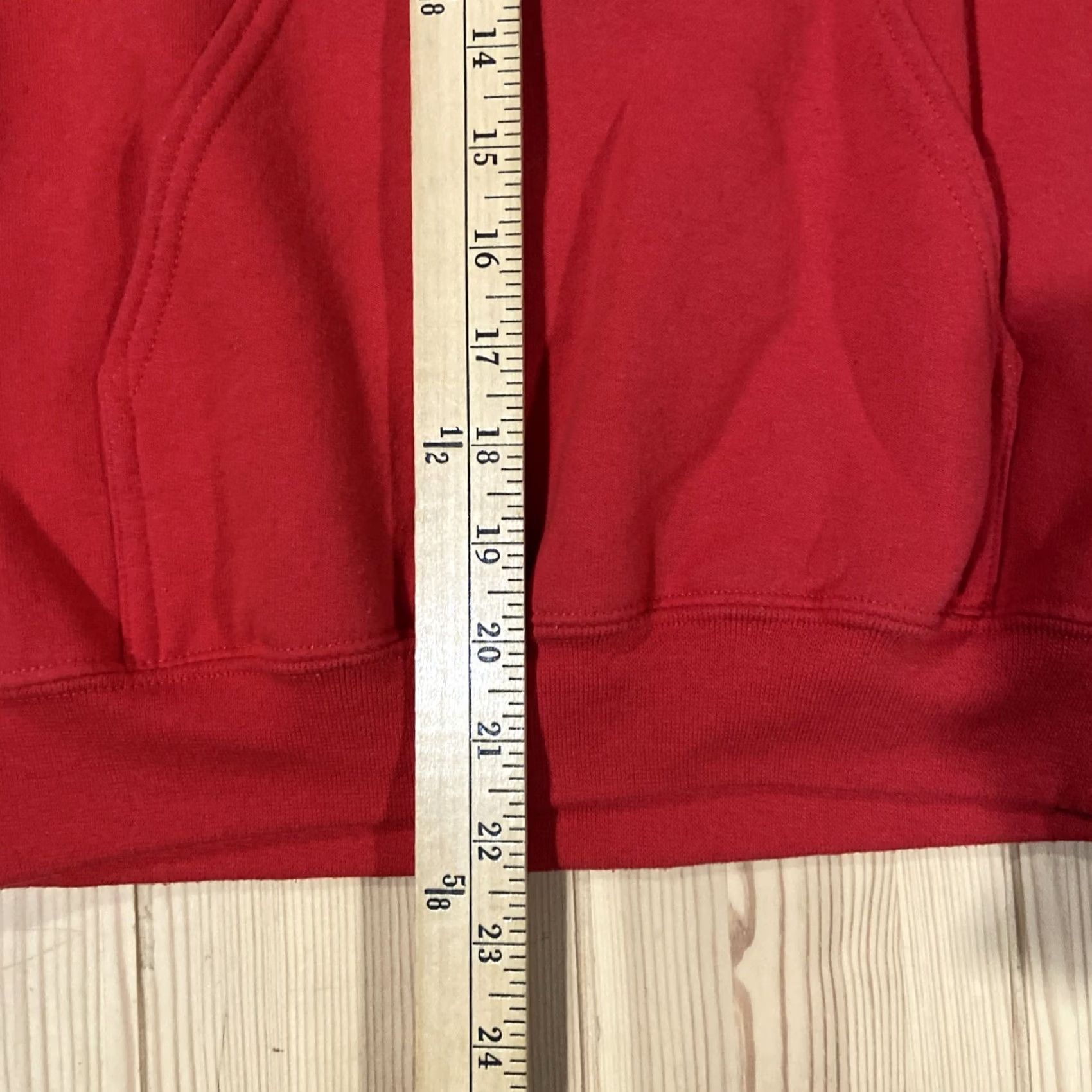 Jansport VINTAGE JanSport Hoodie Adult S Red Long Sleeve Men’s Pullover Zipper Embroidered Logo Crew Neck Size US S / EU 44-46 / 1 - 3 Thumbnail