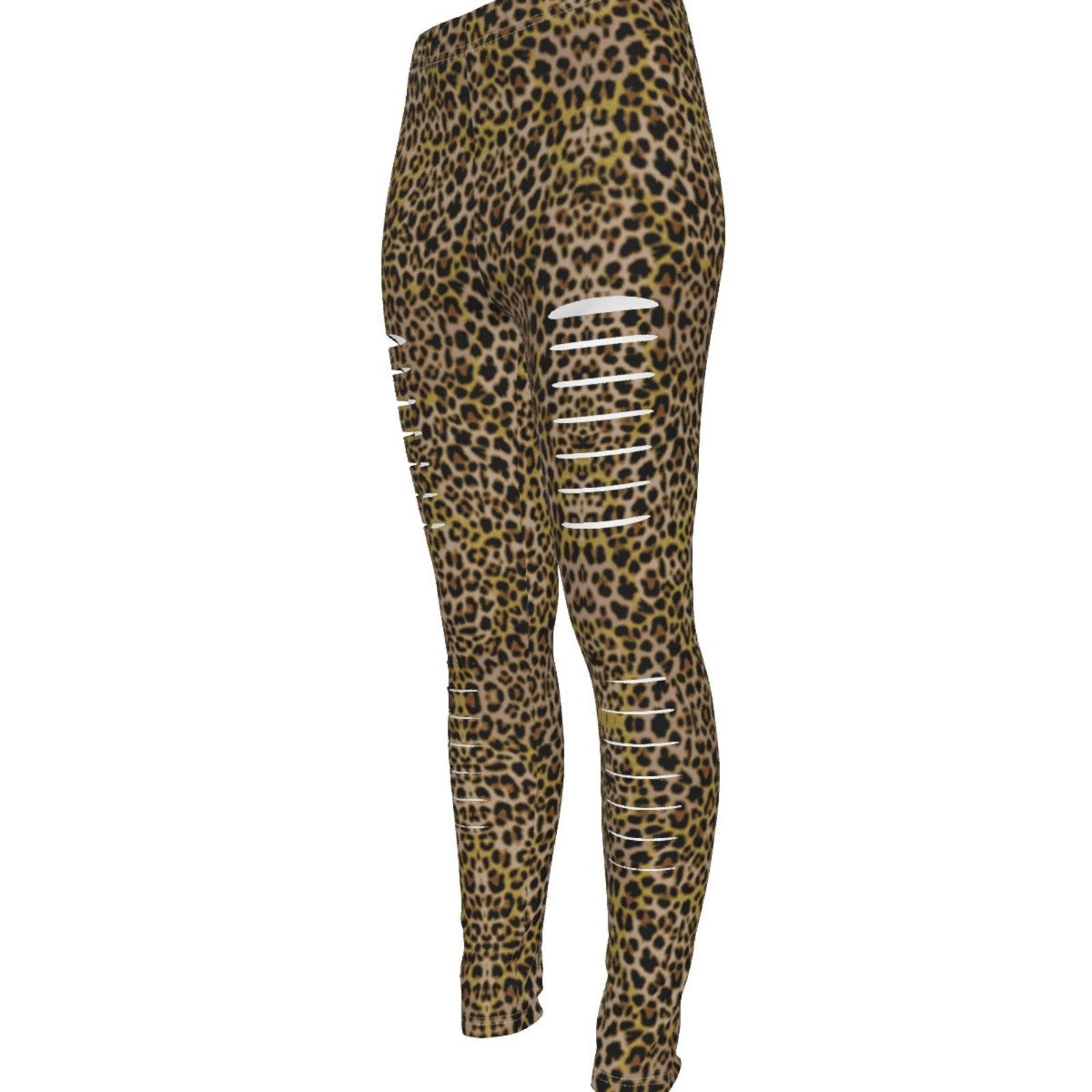 Other kokorepublicboutique Print Women's Ripped Leggingsc Size 36" / US 14 / IT 50 - 4 Thumbnail
