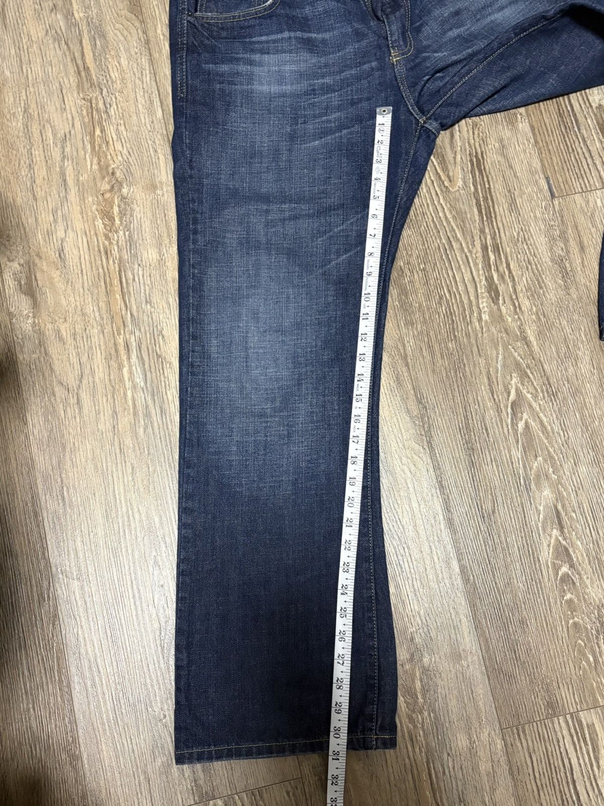 Calvin Klein Calvin Klein faded indigo Slim Bootcut Jeans Size US 34 / EU 50 - 3 Thumbnail