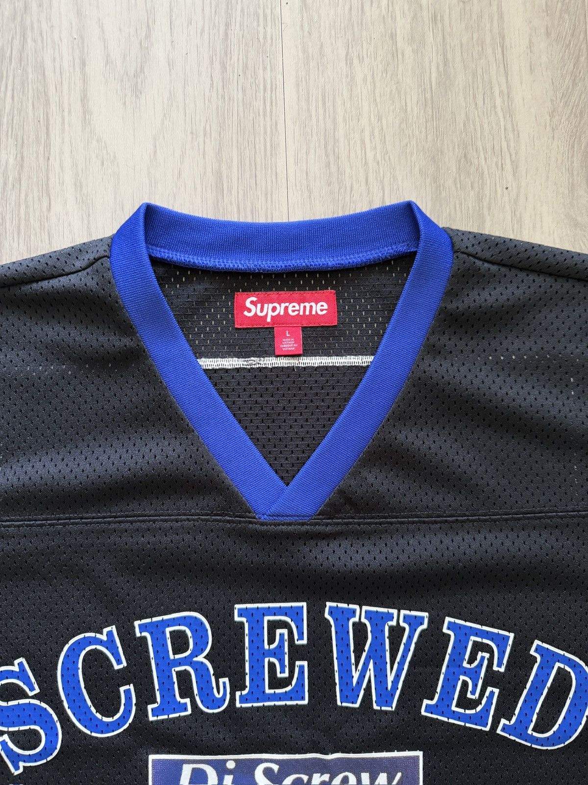 Supreme Supreme Dj Screw Jersey Black Size US L / EU 52-54 / 3 - 5 Thumbnail