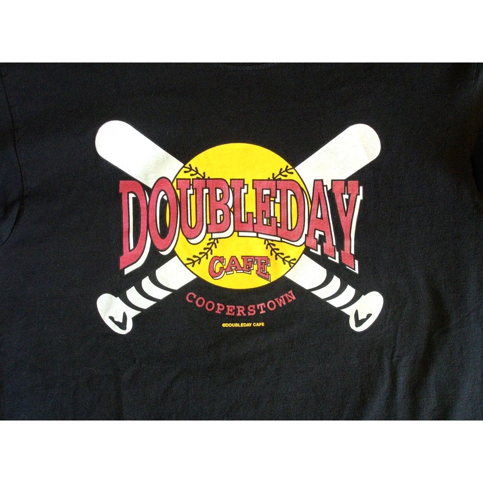 Gildan VTG Gildan T-Shirt Cooperstown DoubleDay Cafe Beer Baseball VTG Mens L Black Shirt Baseball Fans Mens Size US L / EU 52-54 / 3 - 3 Thumbnail