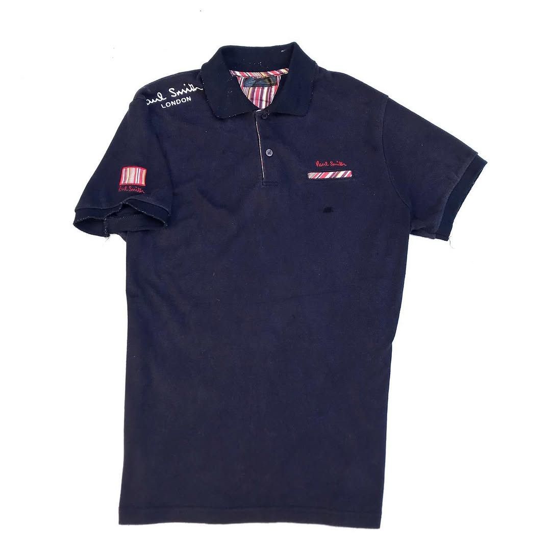 Paul Smith Paul Smith London Iconic Polo Shirt Black With Many Patch Size US M / EU 48-50 / 2 - 3 Thumbnail
