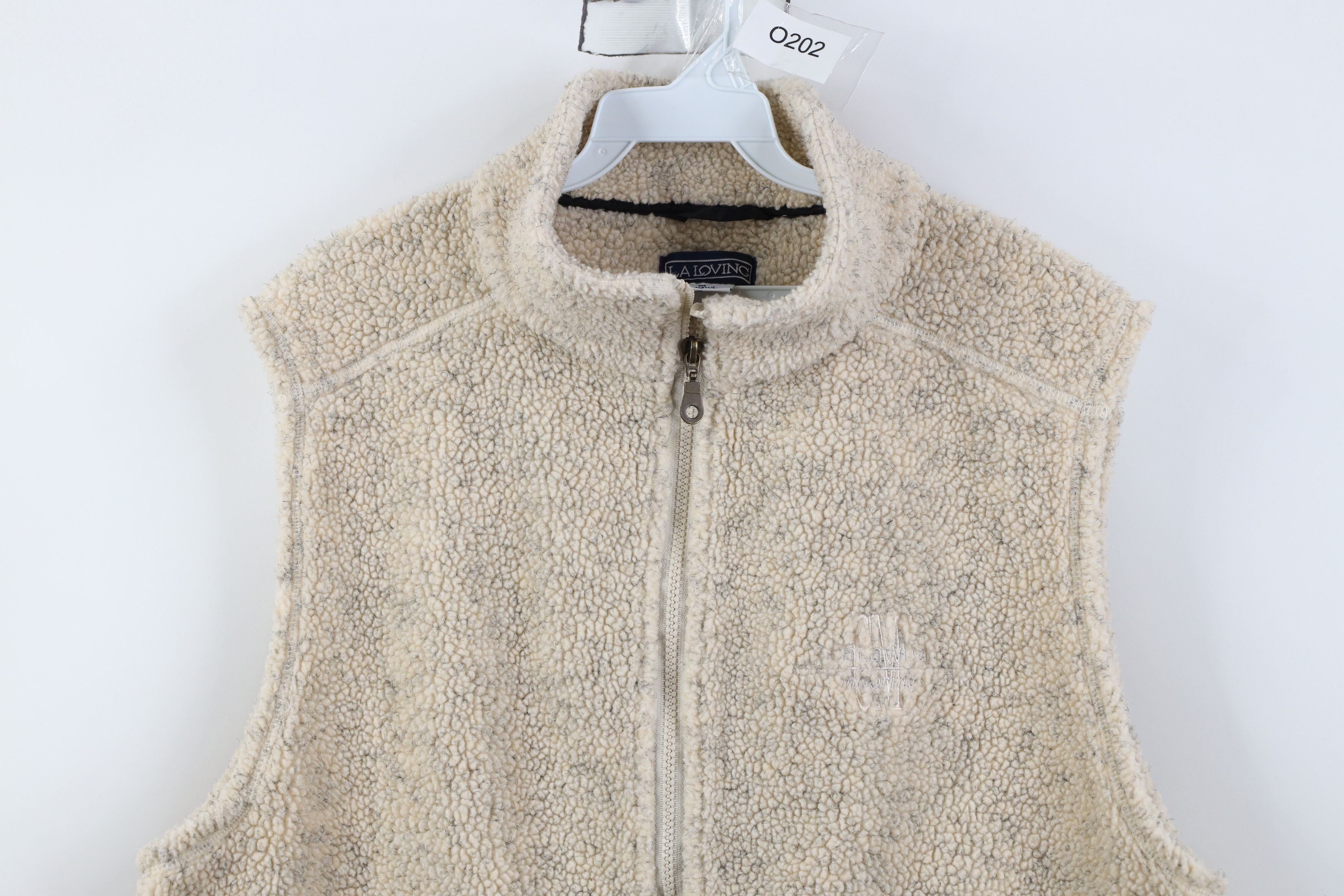 Vintage Vintage 90s Catawba Moorings Deep Pile Fleece Vest Jacket Size US M / EU 48-50 / 2 - 2 Thumbnail