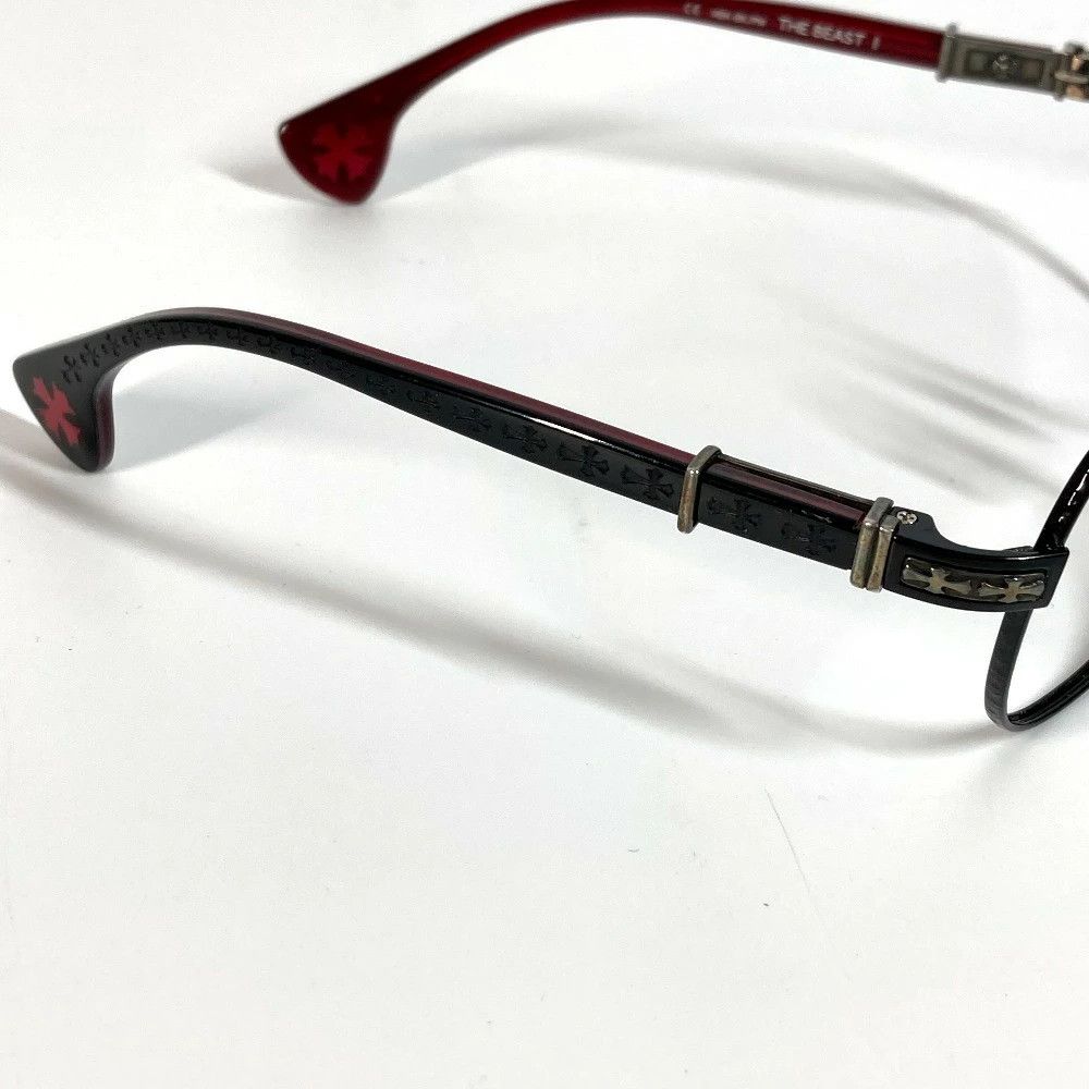 Chrome Hearts CHROME HEARTS THE BEAST 1 Eyeglasses Black Size ONE SIZE - 4 Thumbnail