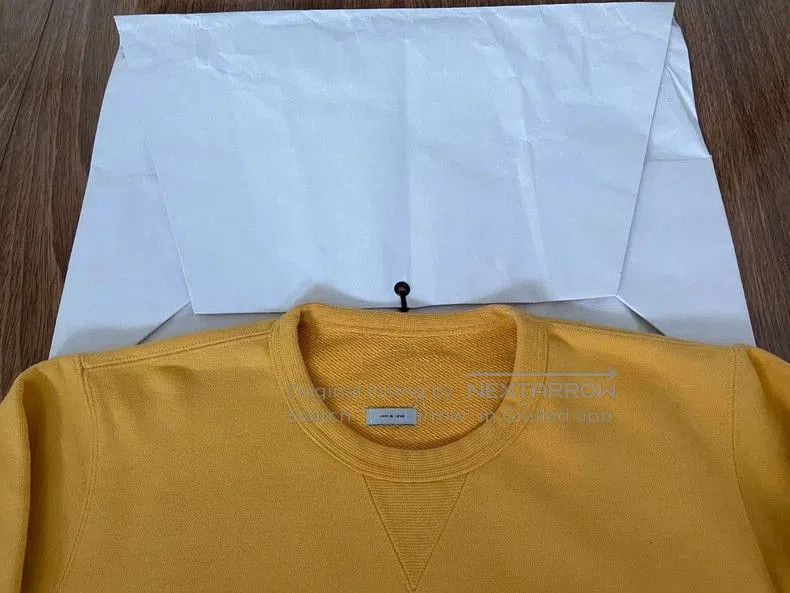 Visvim VISVIM Limited Edition Yellow Sweatshirt. Size US M / EU 48-50 / 2 - 3 Thumbnail