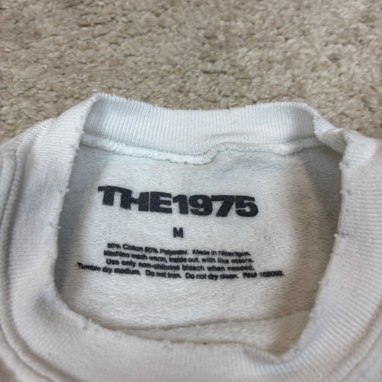 The 1975 The 1975 Distressed Band Crewneck Sweatshirt Pullover Mens M Size US M / EU 48-50 / 2 - 4 Thumbnail