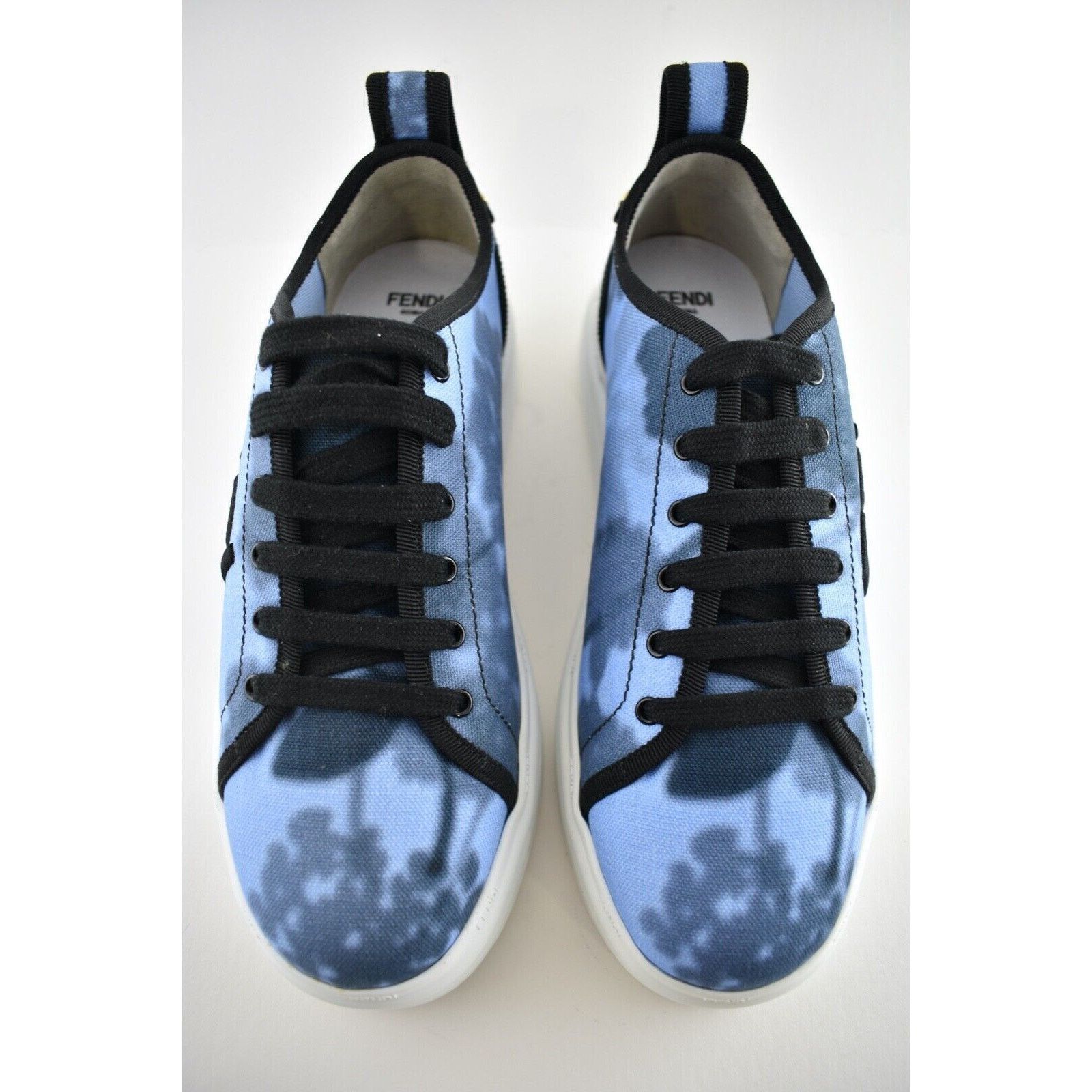 Fendi Rise Platform Logo Low Top Trainer Sneaker 36.5 Size US 6.5 / IT 36.5 - 7 Thumbnail