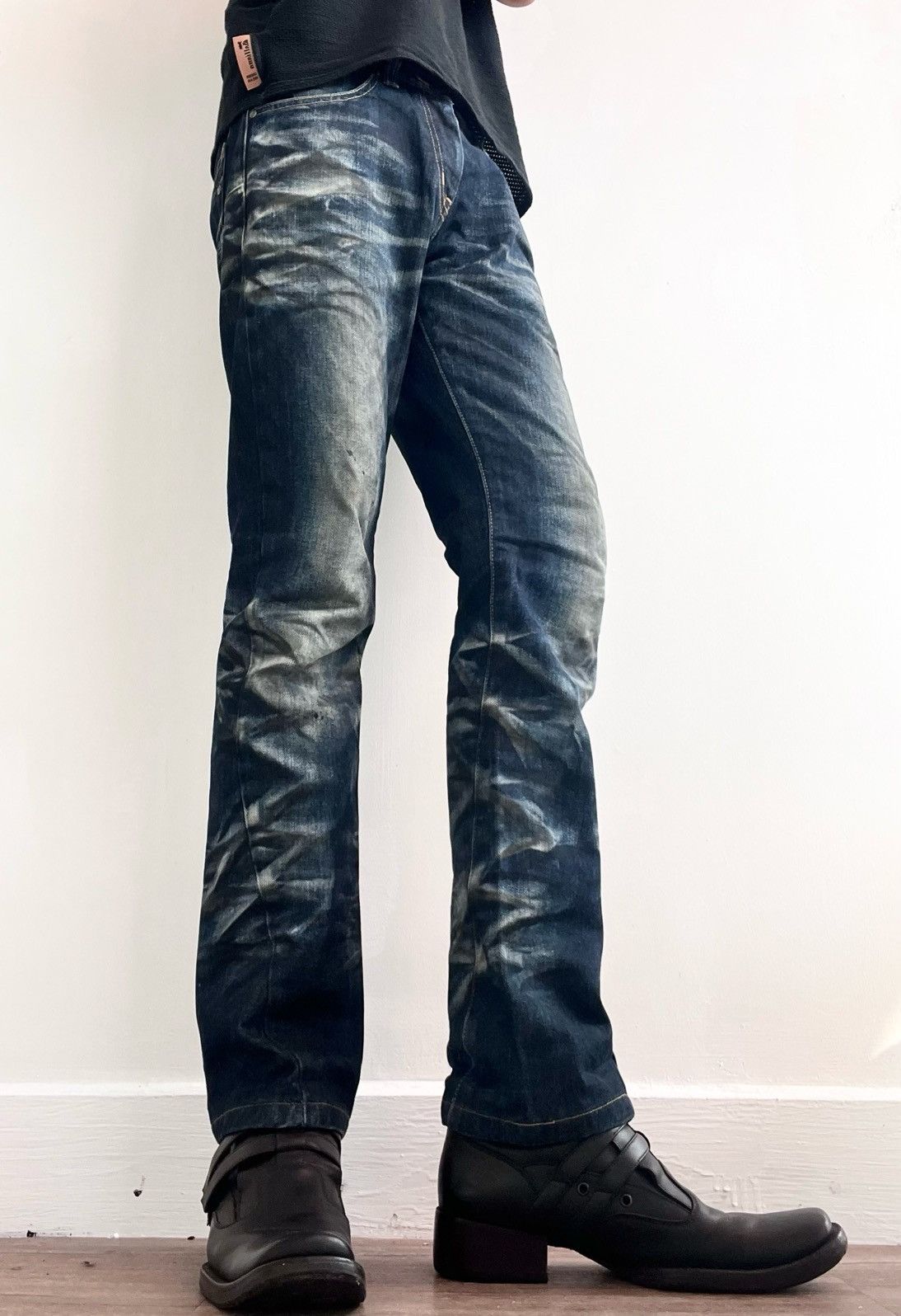 Tornado Mart Tornado Mart Distressed Stacked Jeans Size US 32 / EU 48 - 1 Thumbnail