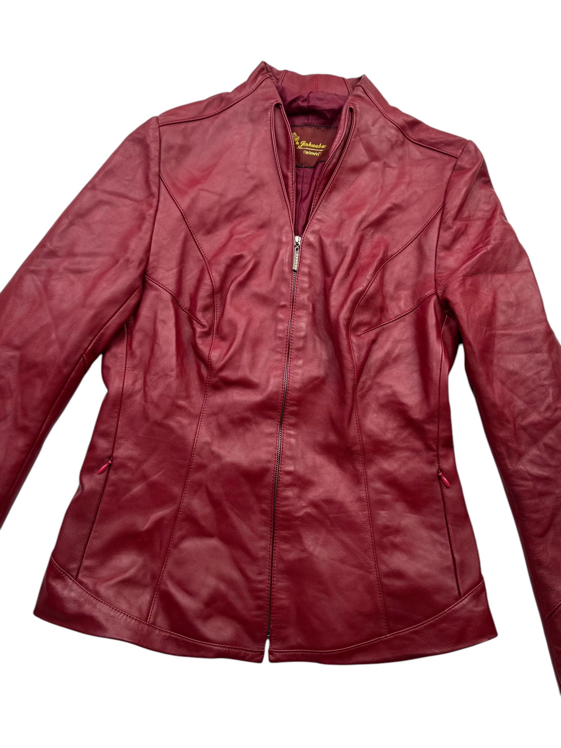 Japanese Brand Vintage Cropped Leather Jacket W140(V9) Size XS / US 0-2 / IT 36-38 - 2 Thumbnail