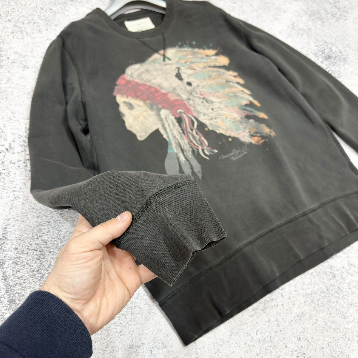 Denim & Supply Ralph Lauren × Designer RL Denim&Supply Mens Sweatshirt L size Size US L / EU 52-54 / 3 - 3 Thumbnail