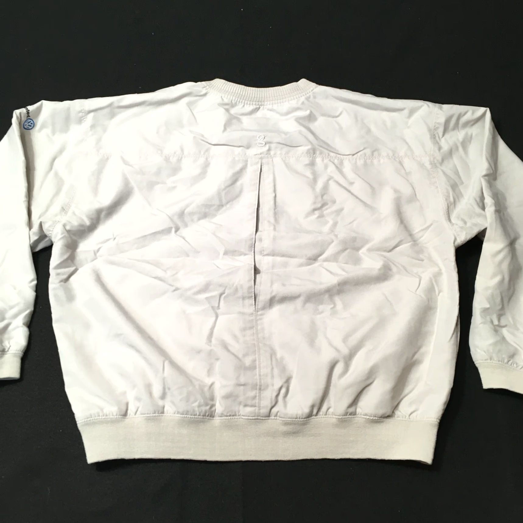 Vintage VTG Gear Volkswagen Pullover Sweatshirt Unisex Adults L Beige Logo Embroidered Zipper 80s 90s Retro Cars Vinyl VW Size US L / EU 52-54 / 3 - 7 Thumbnail