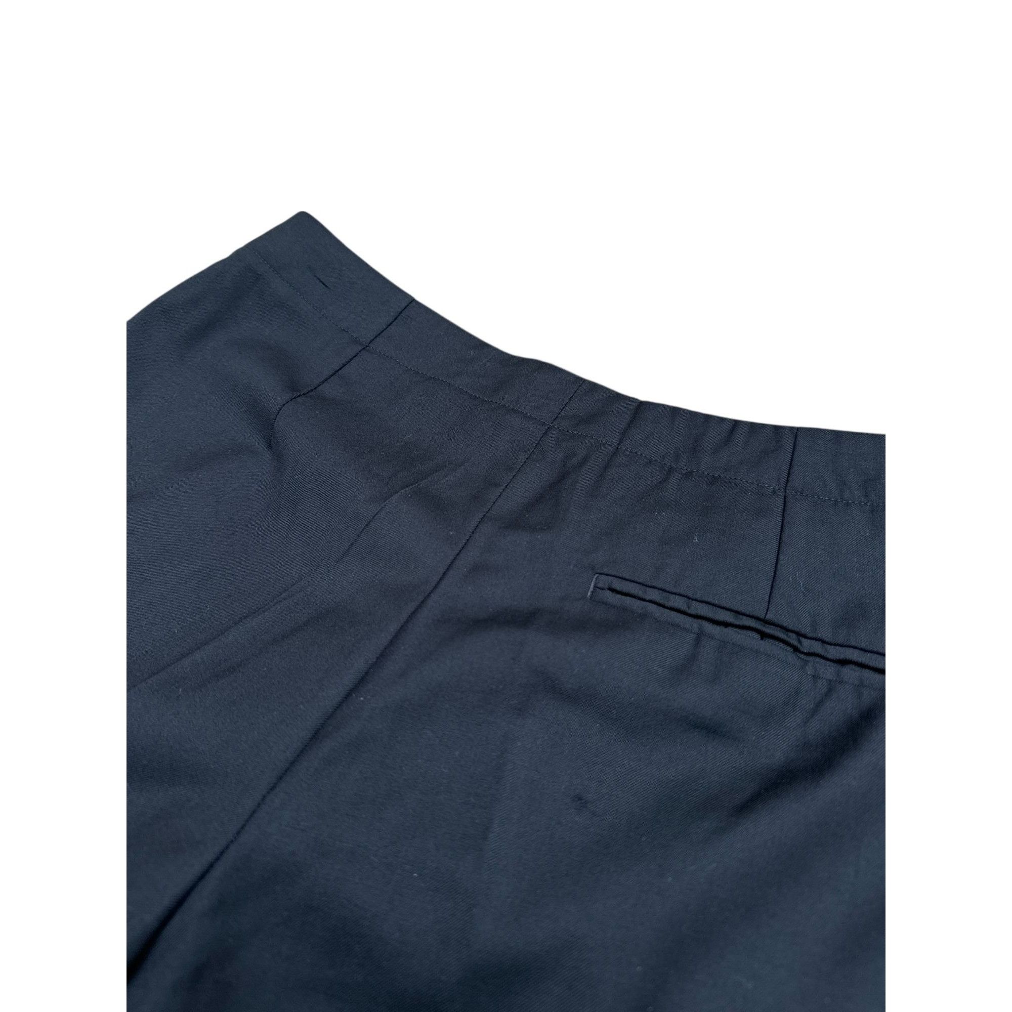 Hermes Black Virgin Wool Tailored Pants Size 26" / US 2 / IT 38 - 6 Thumbnail