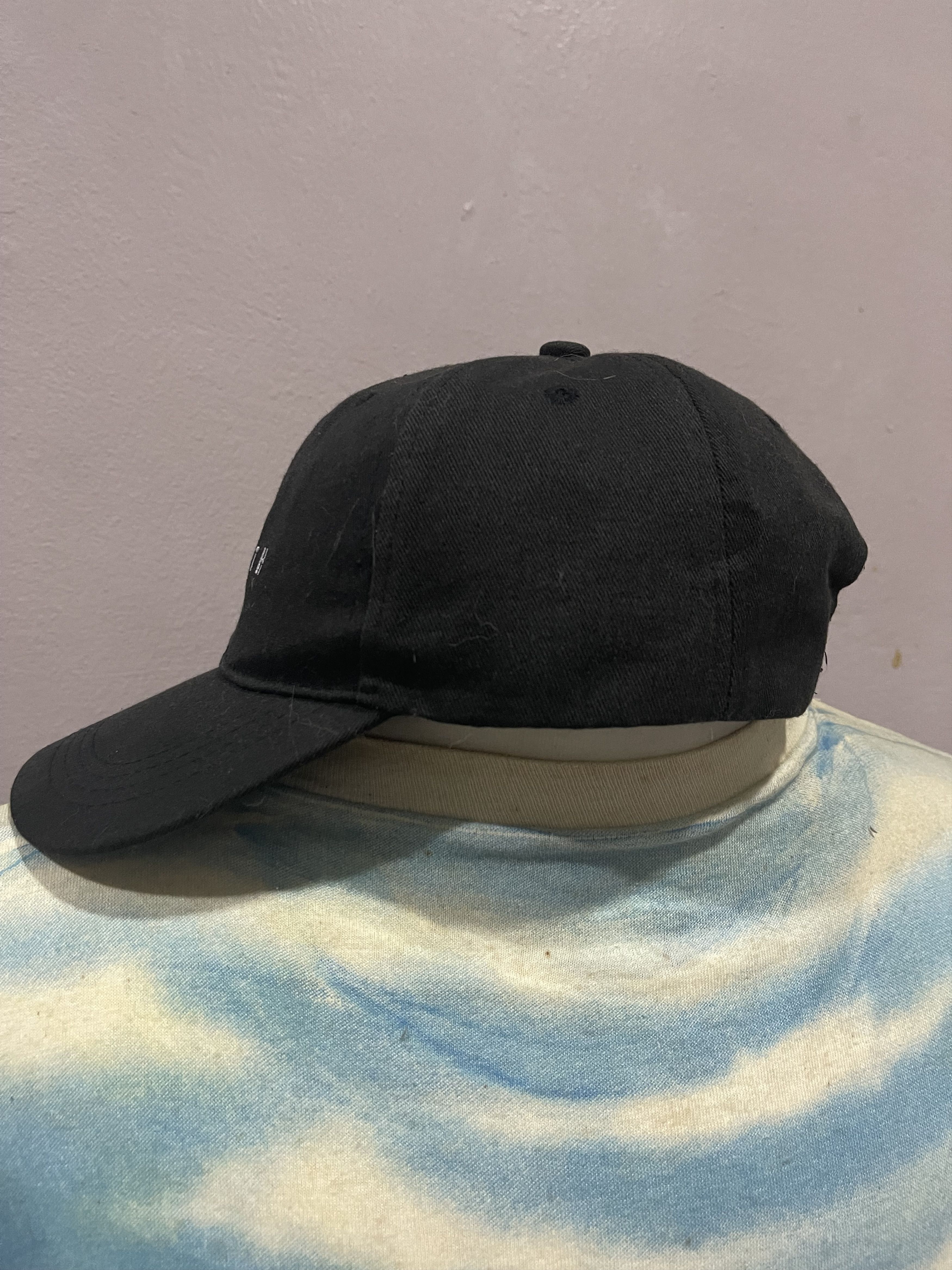Japanese Brand Black Youth Baseball cap Hat Size ONE SIZE - 3 Thumbnail