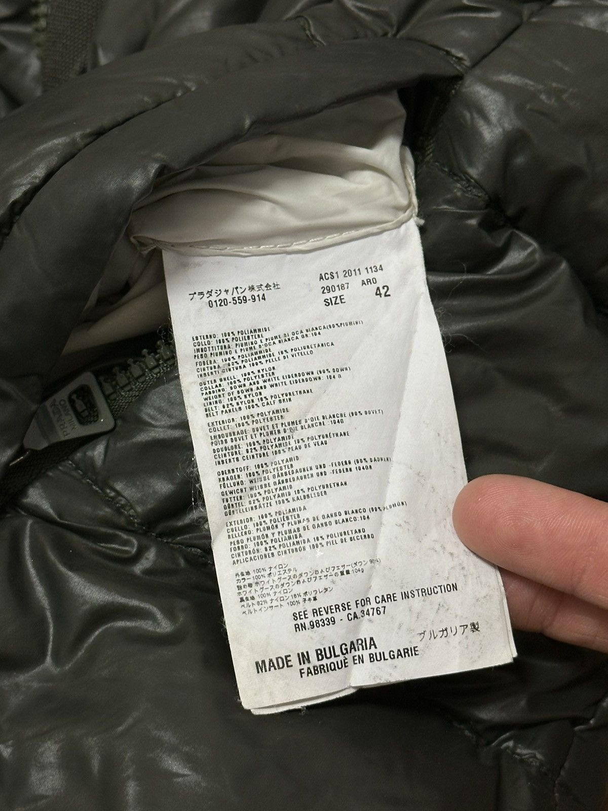 Prada Prada Milano Down Jacket M Size Size M / US 6-8 / IT 42-44 - 21 Thumbnail