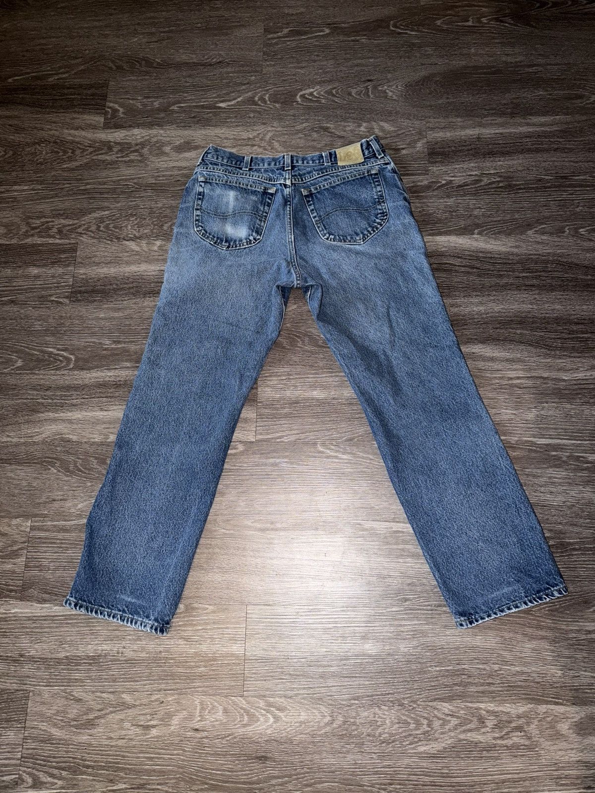 Lee Classic Vintage Heavyweight Natural Faded Lee Jeans Size US 31 - 3 Thumbnail