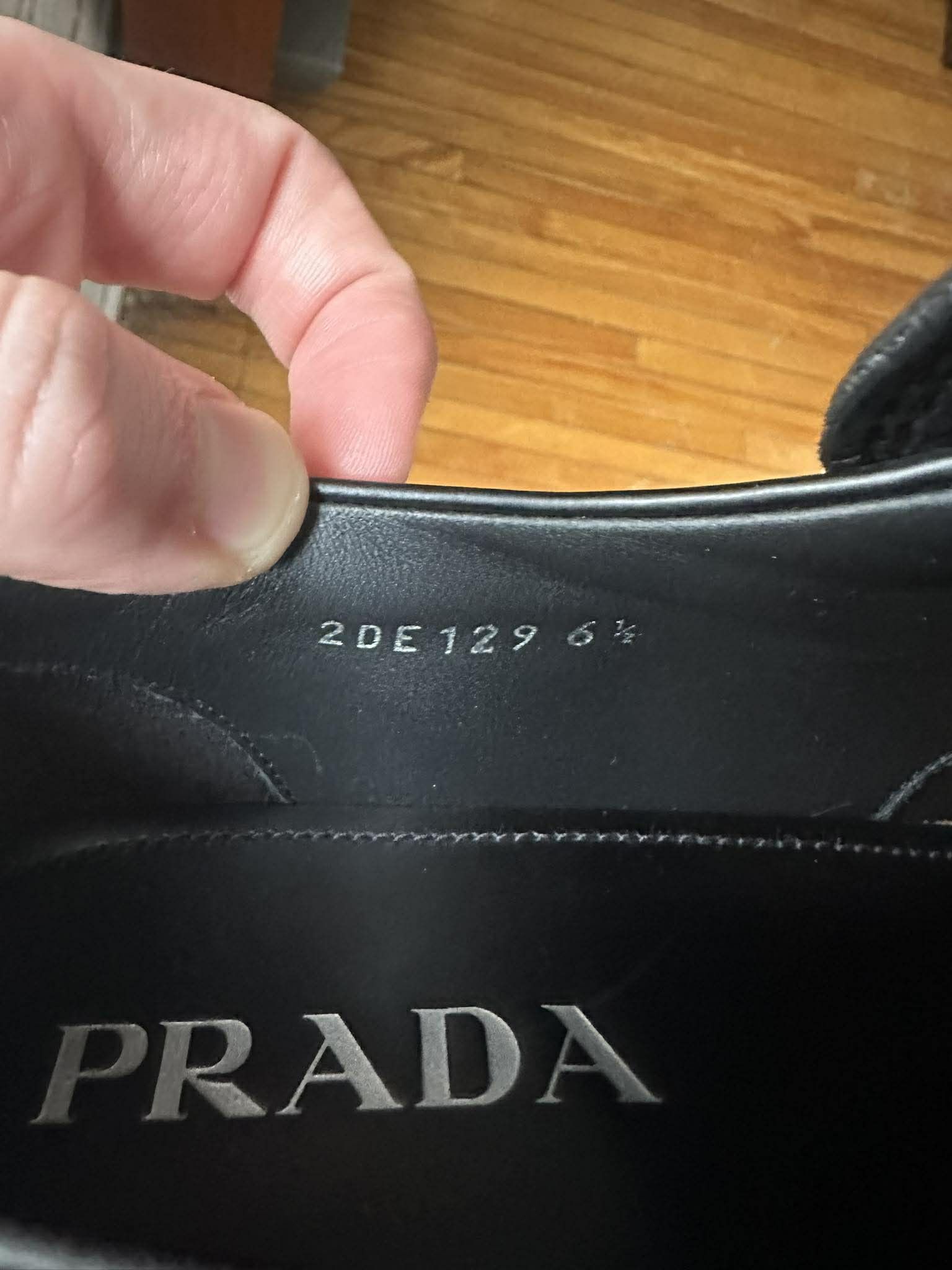 Prada Prada Monolith Brushed Leather Loafers Size US 7.5 / EU 40-41 - 5 Thumbnail