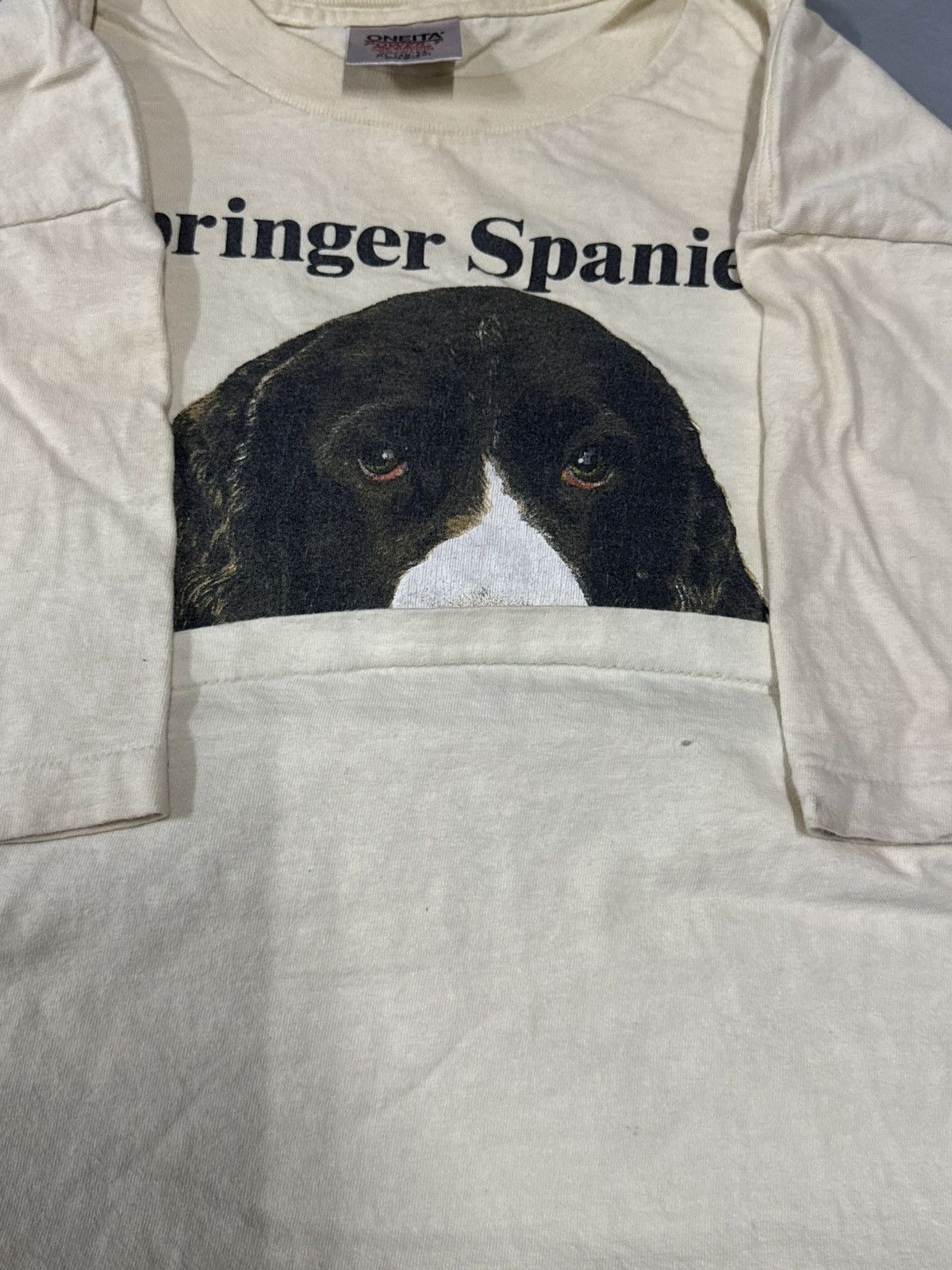 Vintage VINTAGE 80s SPRINGER SPANIEL Size US XL / EU 56 / 4 - 6 Thumbnail